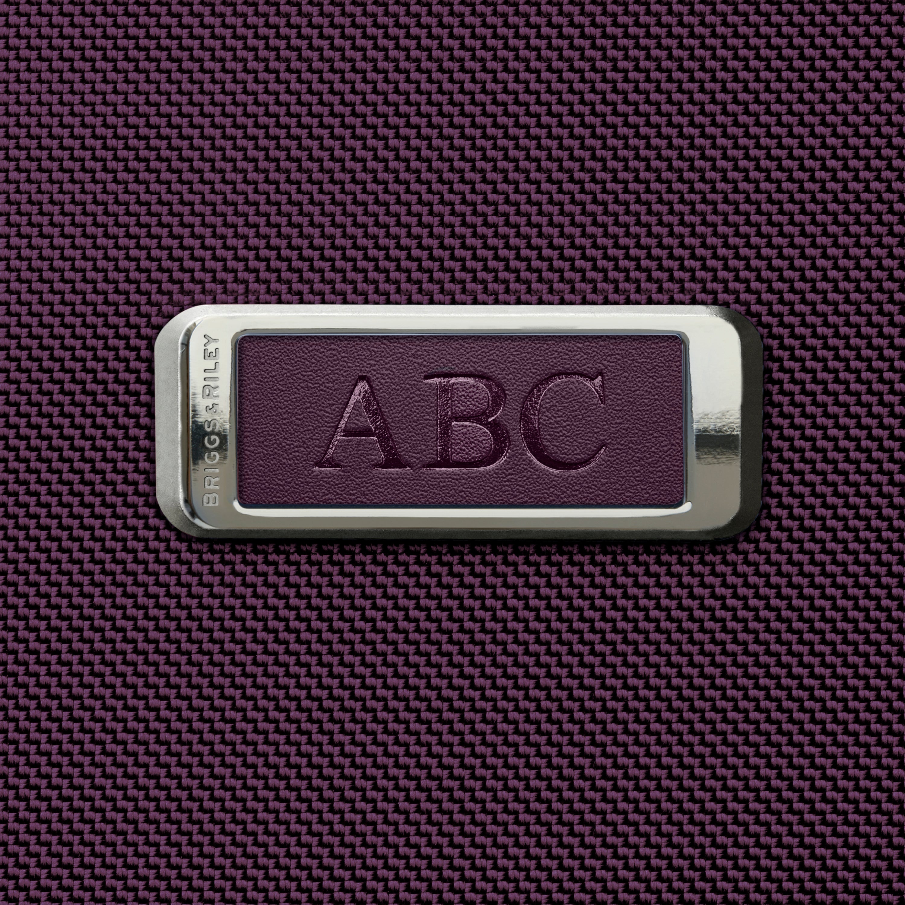 Monogram Patch #colour_plum