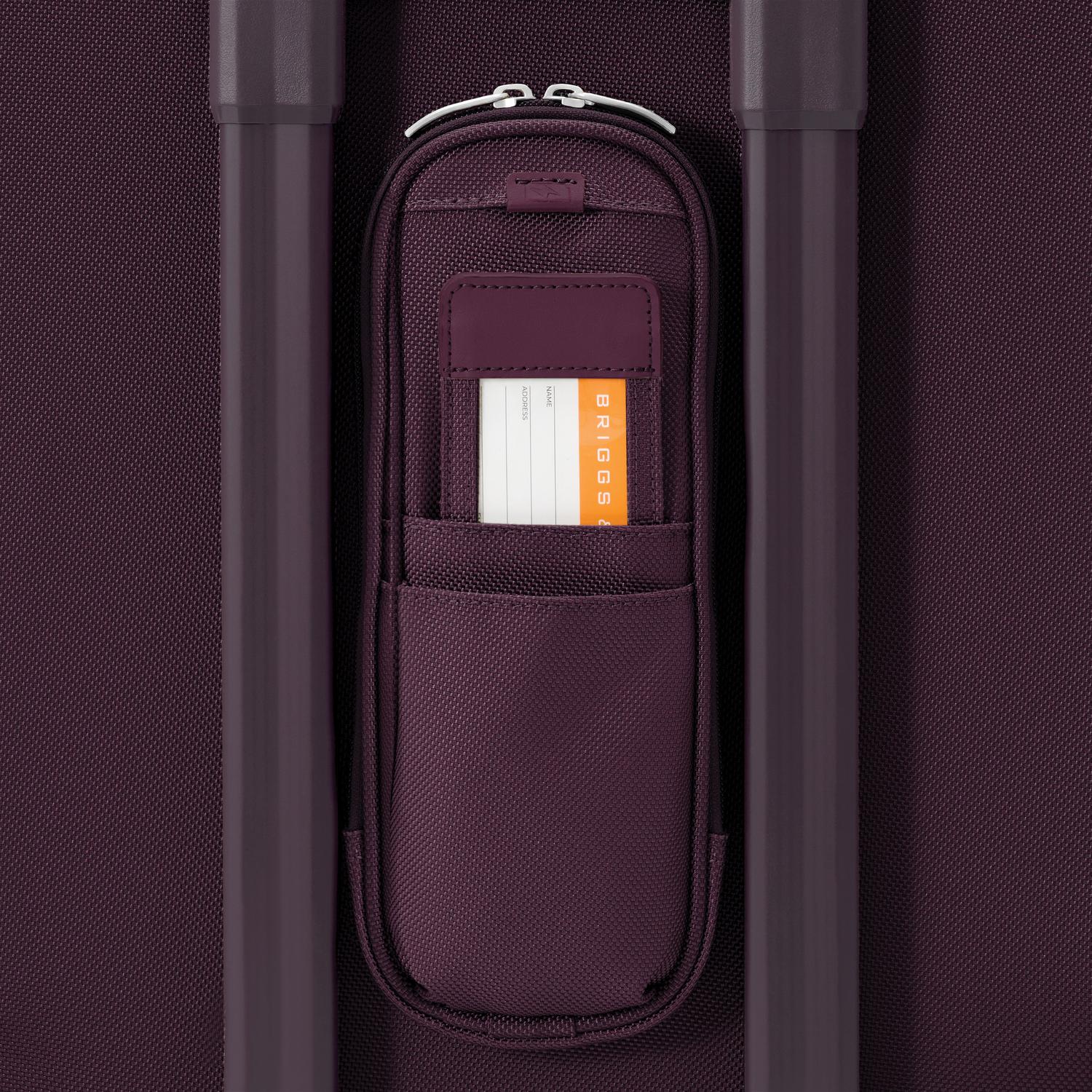 Baseline Essential Carry-On Spinner #colour_plum