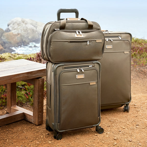 Soft Sided Luggage SOFT SIDED LUGGAGE  Versatile, durable, and timeless, our soft sided 
luggage stands the test of time and is by your 
side for any adventure.