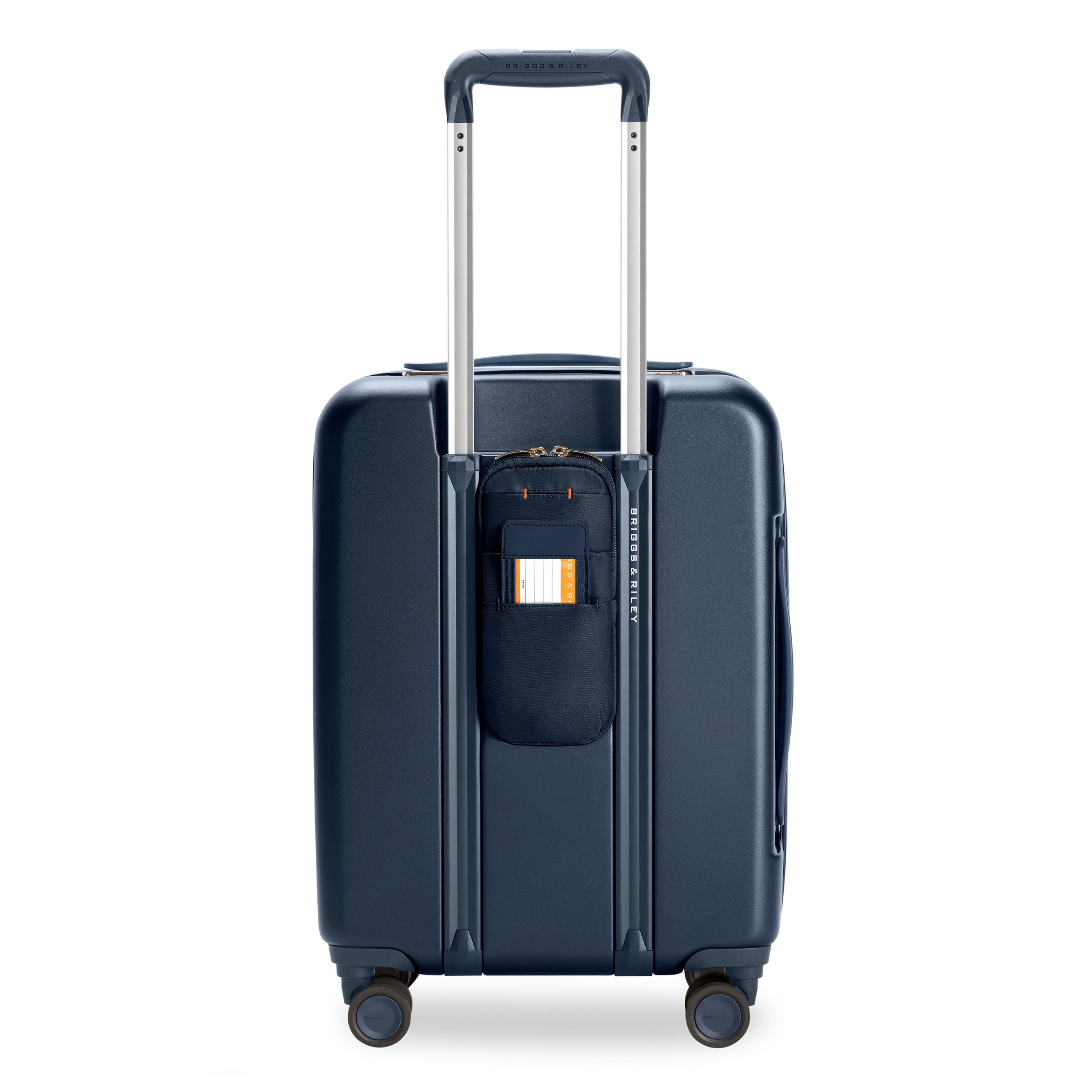 Global Carry-On Expandable Spinner, navy, #colour_navy