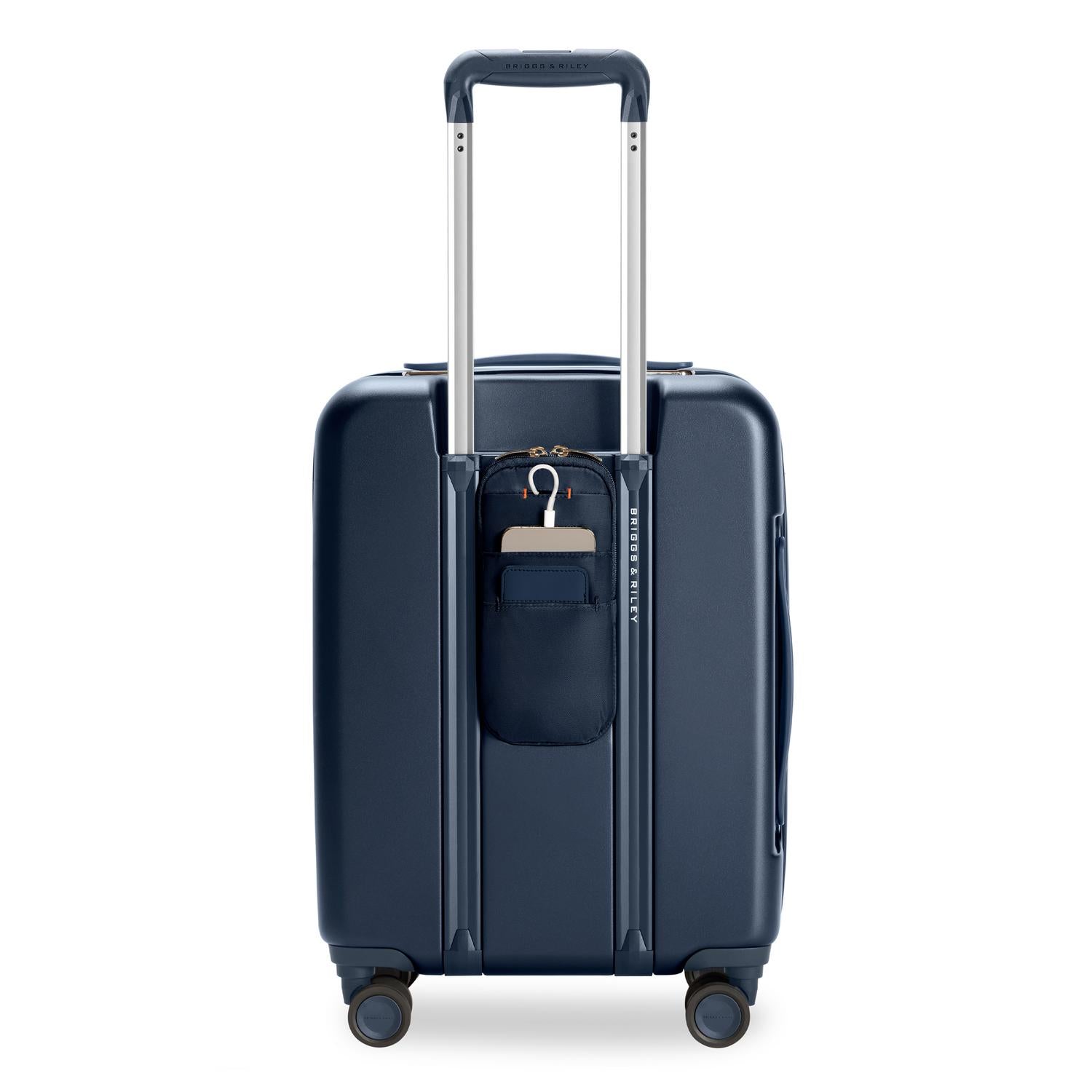 Global Carry-On Expandable Spinner, navy, #colour_navy