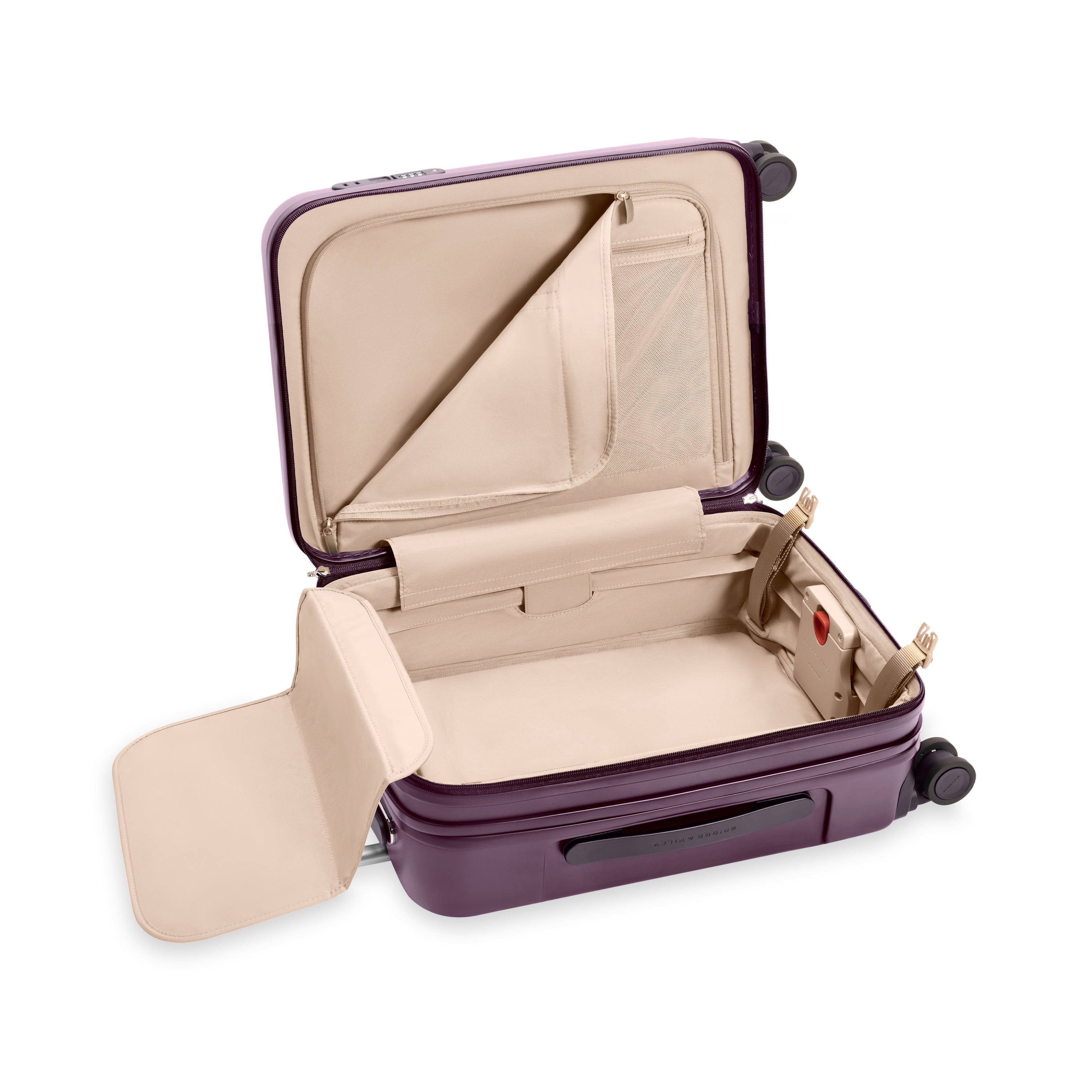 Global Carry-On Expandable Spinner, navy, #colour_plum