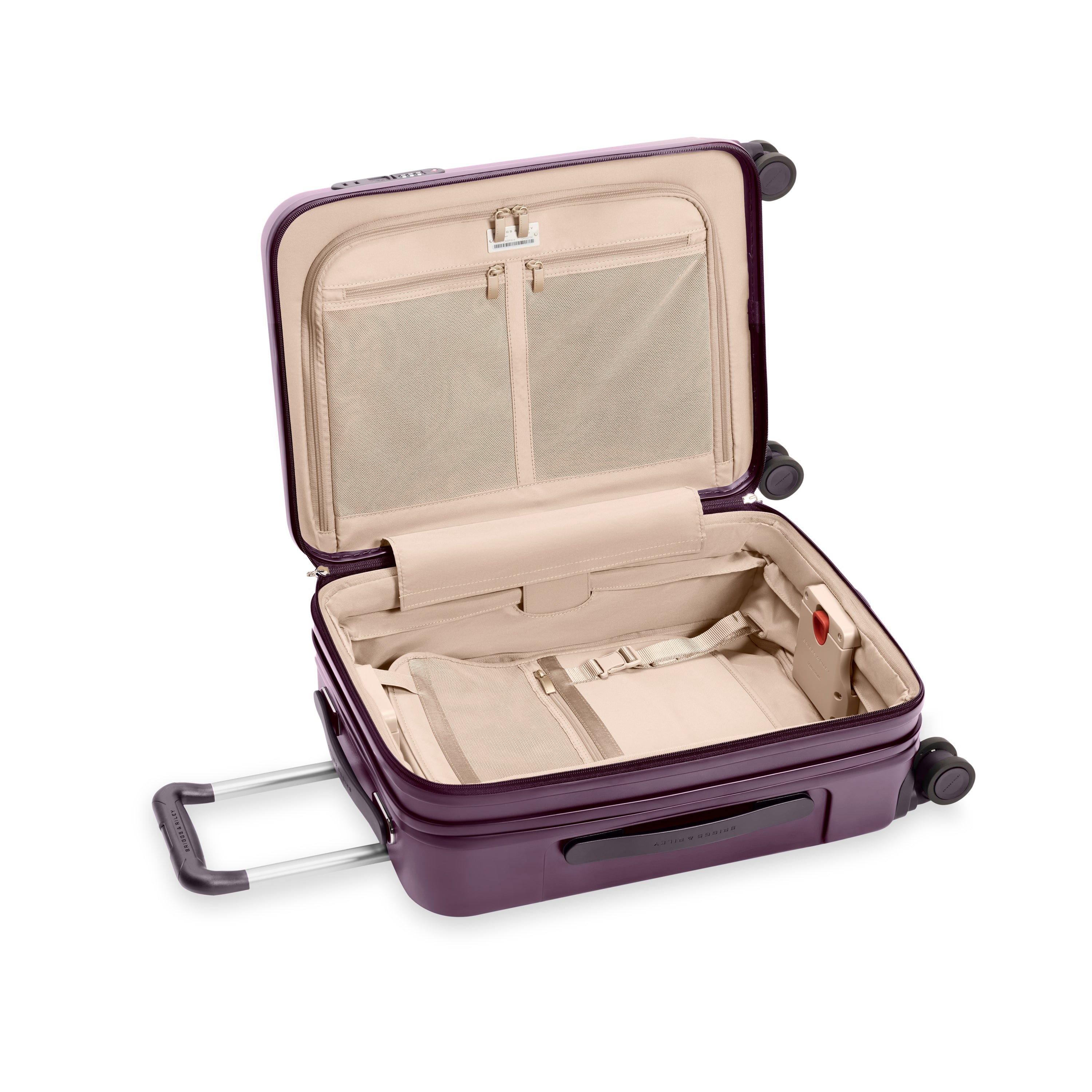 Global Carry-On Expandable Spinner, navy, #colour_plum