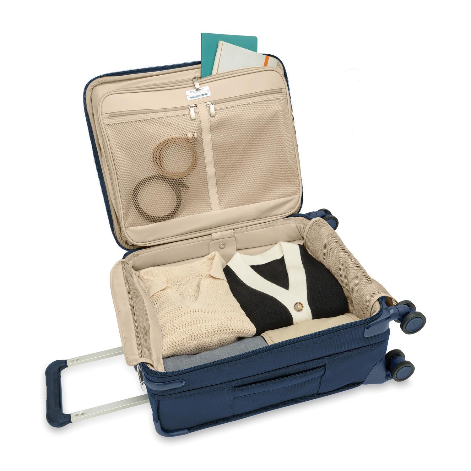 Briggs and Riley Global Carry-On Spinner  #colour_navy