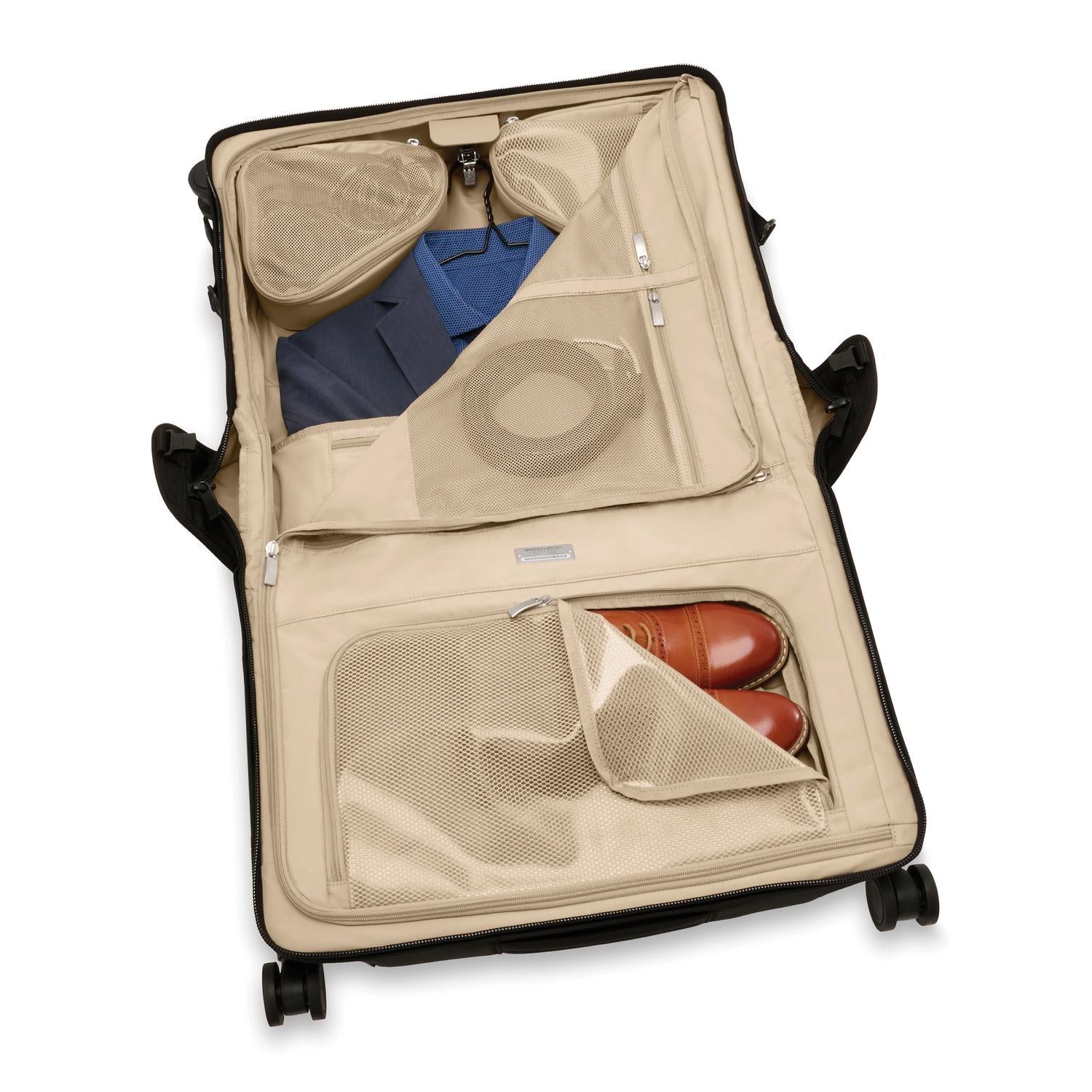 Carry-on Wheeled Garment Spinner #colour_black