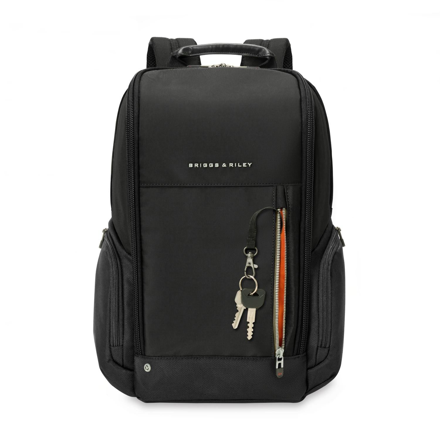 Medium Widemouth Backpack #colour_black