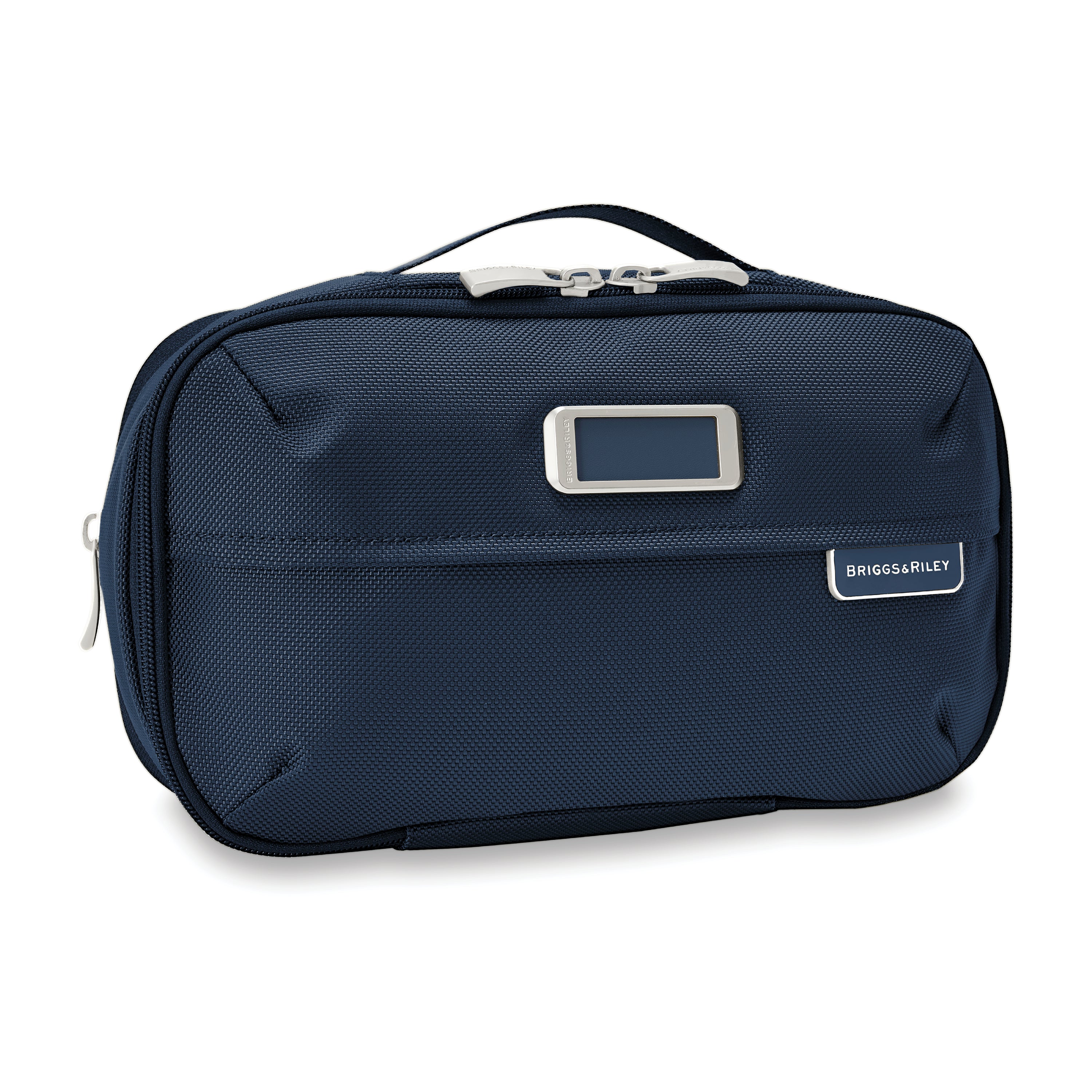 Briggs and Riley Expandable Essentials Kit Side View #colour_navy