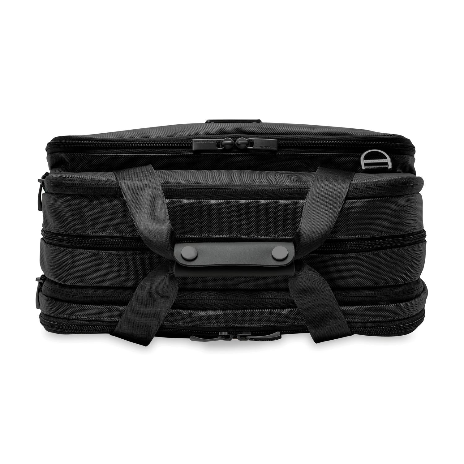 Briggs and Riley Expandable Cabin Bag Black Top #colour_black