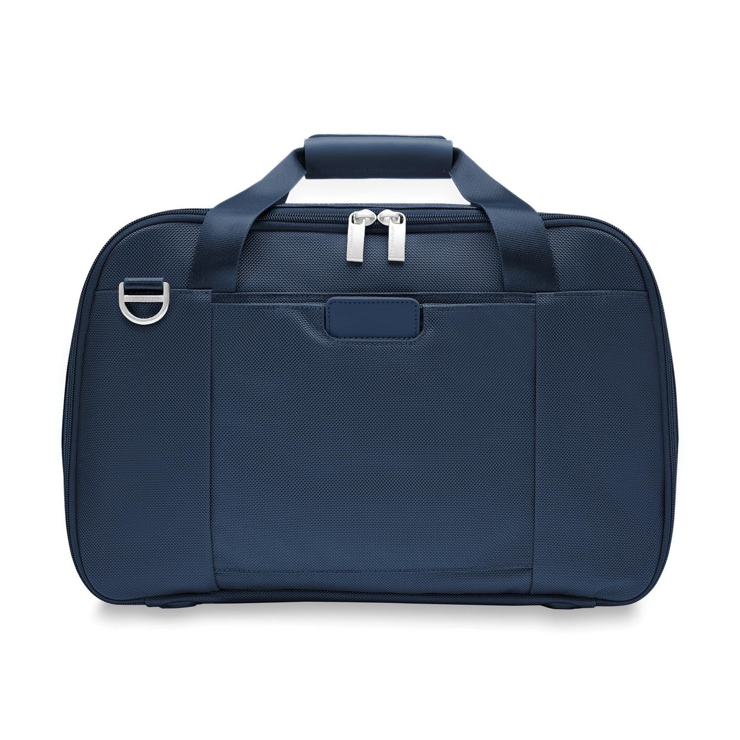 Briggs and Riley Expandable Cabin Bag Navy Back View  #colour_navy