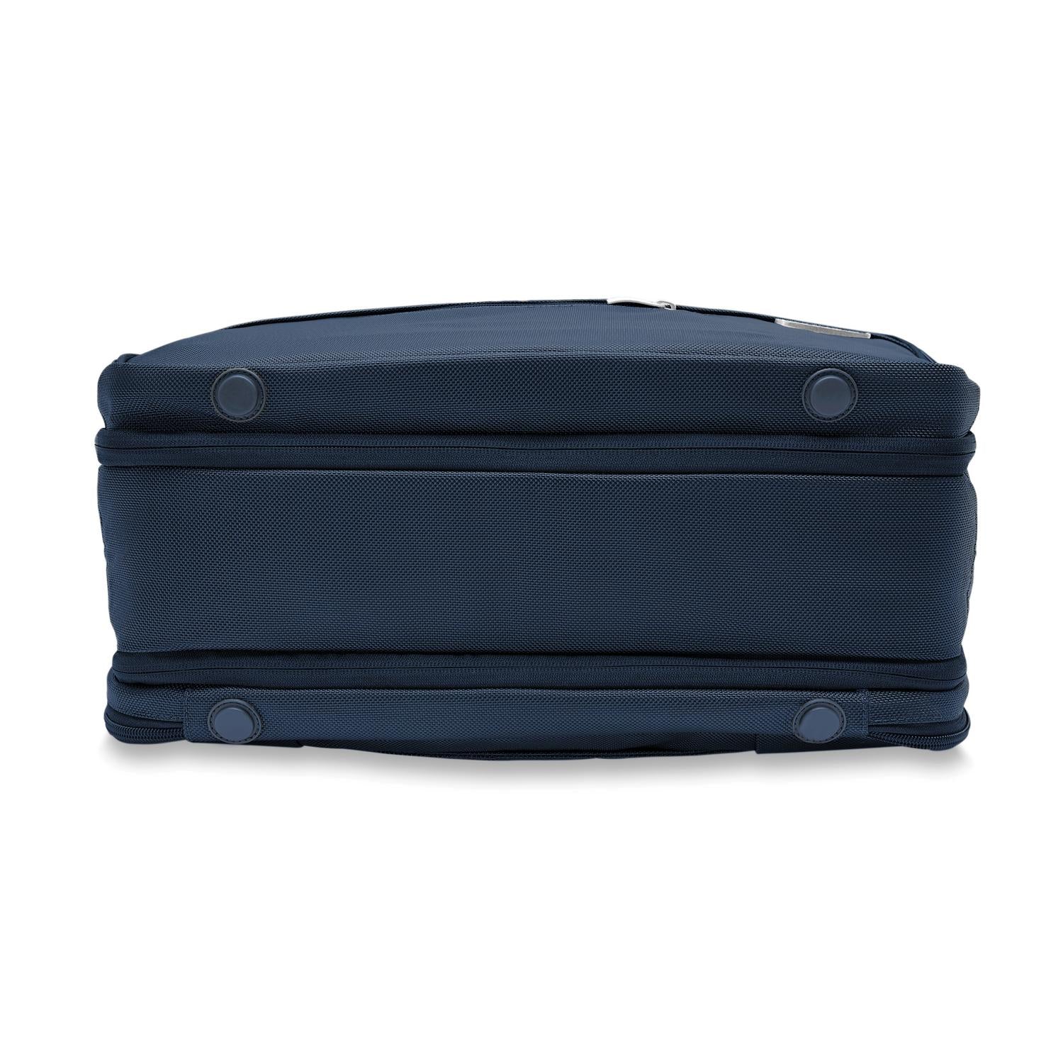 Briggs and Riley Expandable Cabin Bag Navy Bottom #colour_navy