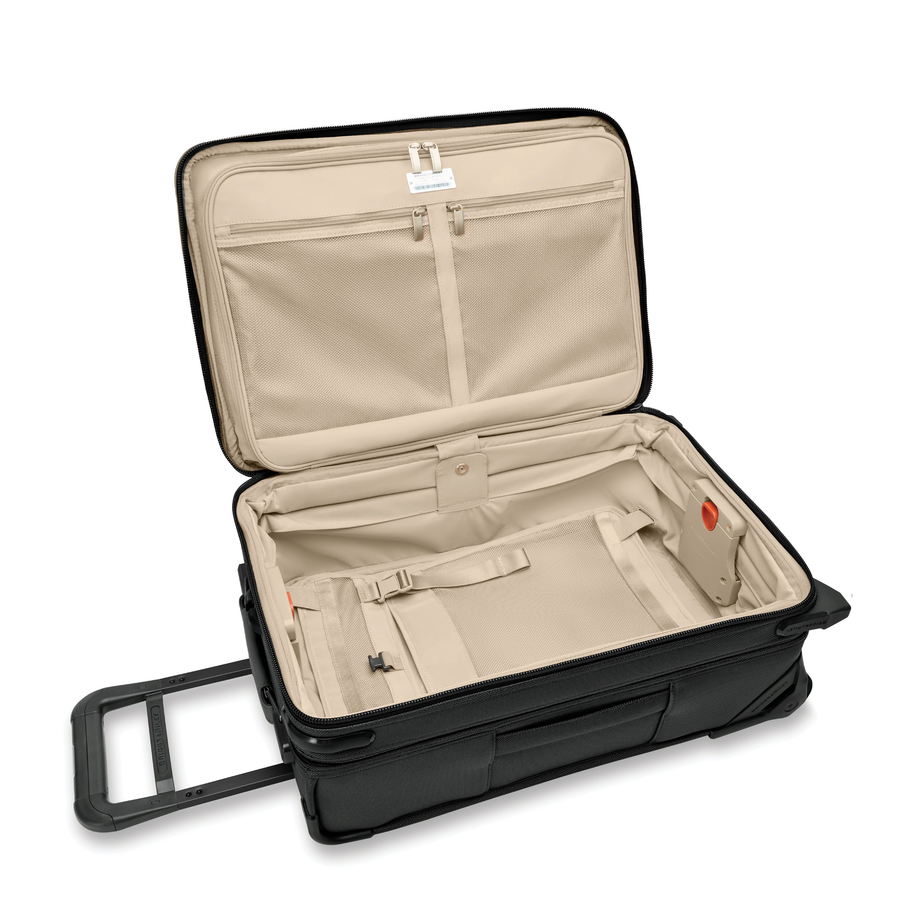 Essential 56cm 2-Wheel Expandable Carry-On #colour_black