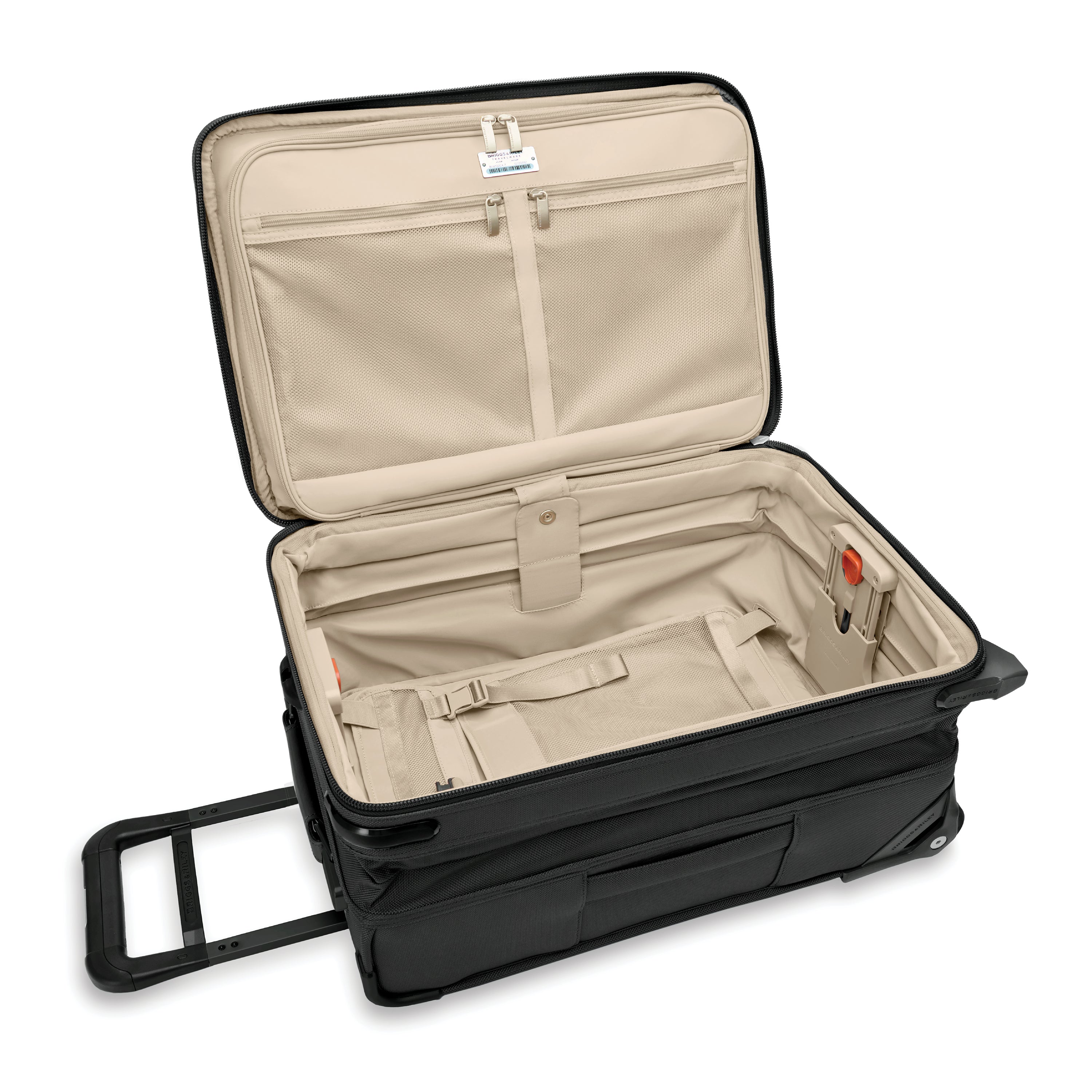 Essential 56cm 2-Wheel Expandable Carry-On #colour_black