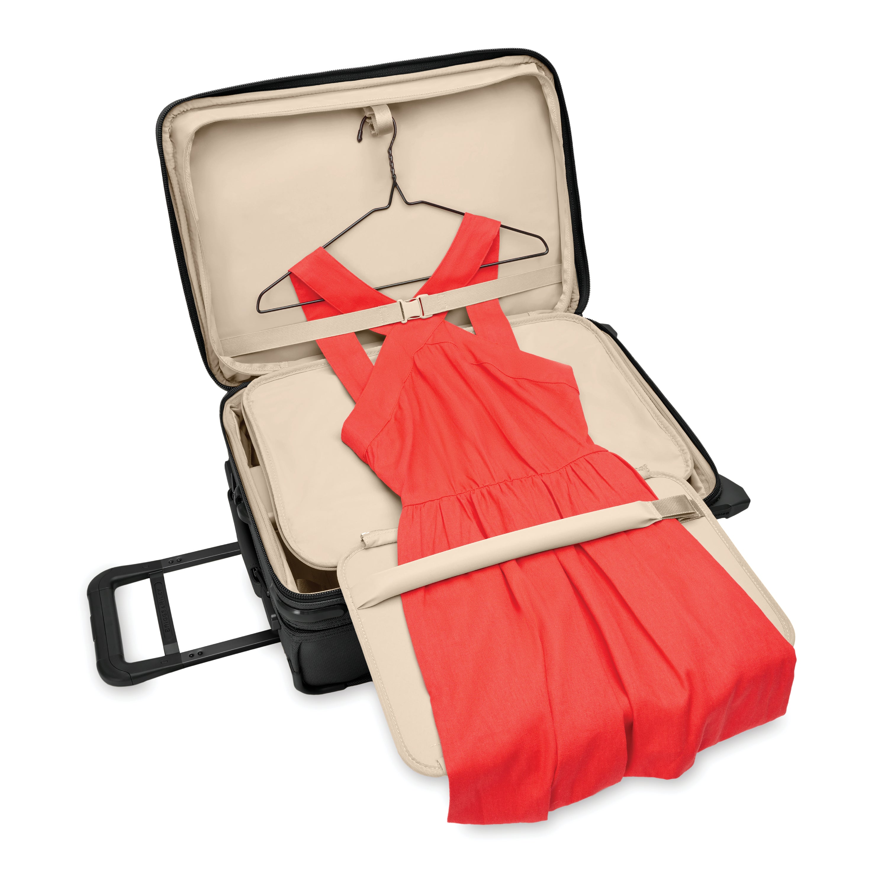 Essential 56cm 2-Wheel Expandable Carry-On #colour_black