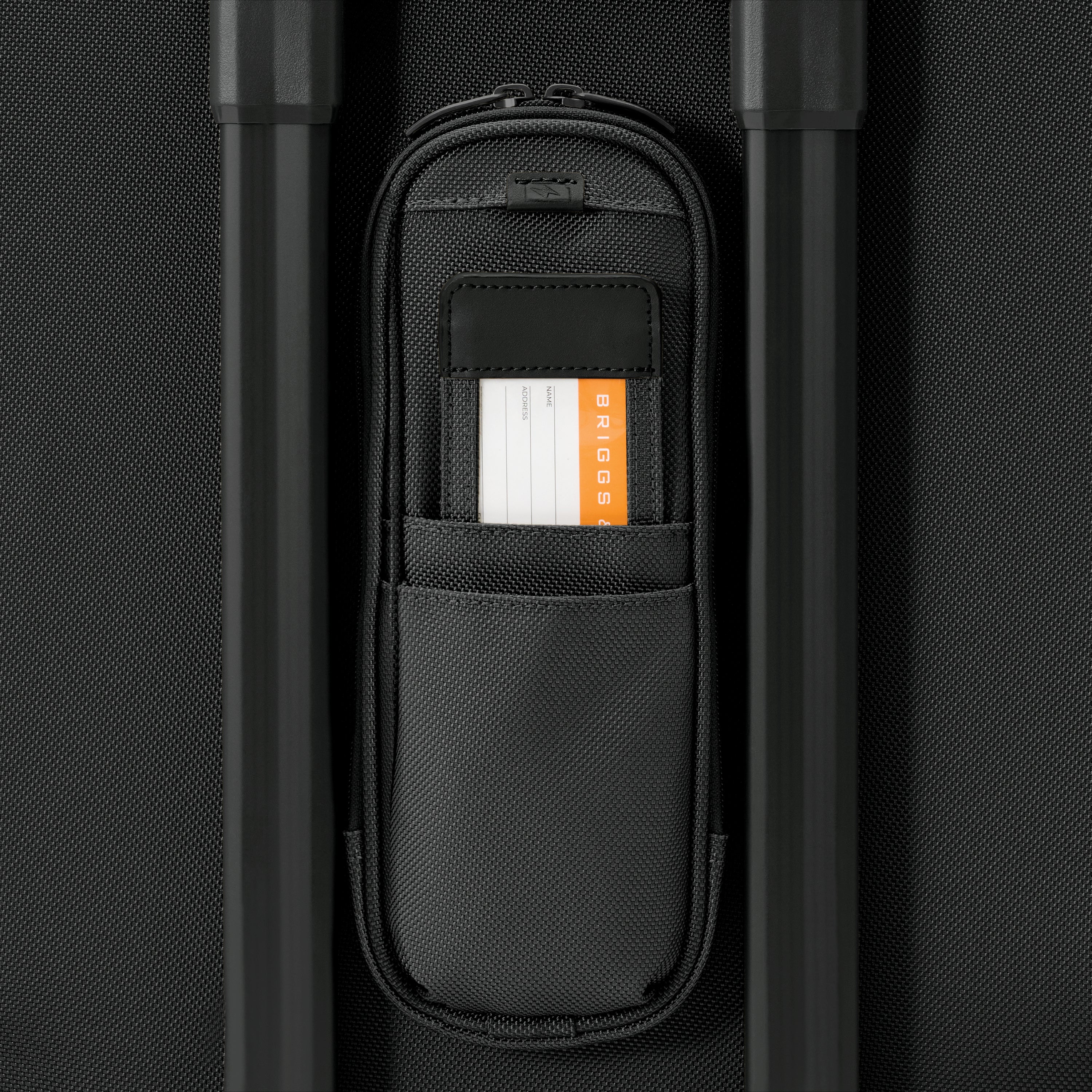 Essential 56cm 2-Wheel Expandable Carry-On #colour_black