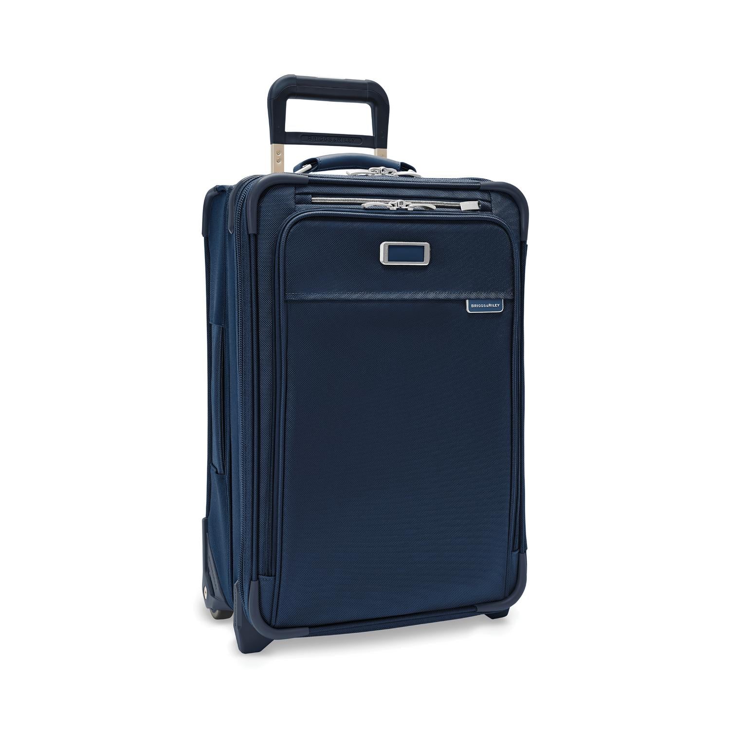 Essential 56cm 2-Wheel Expandable Carry-On #colour_navy