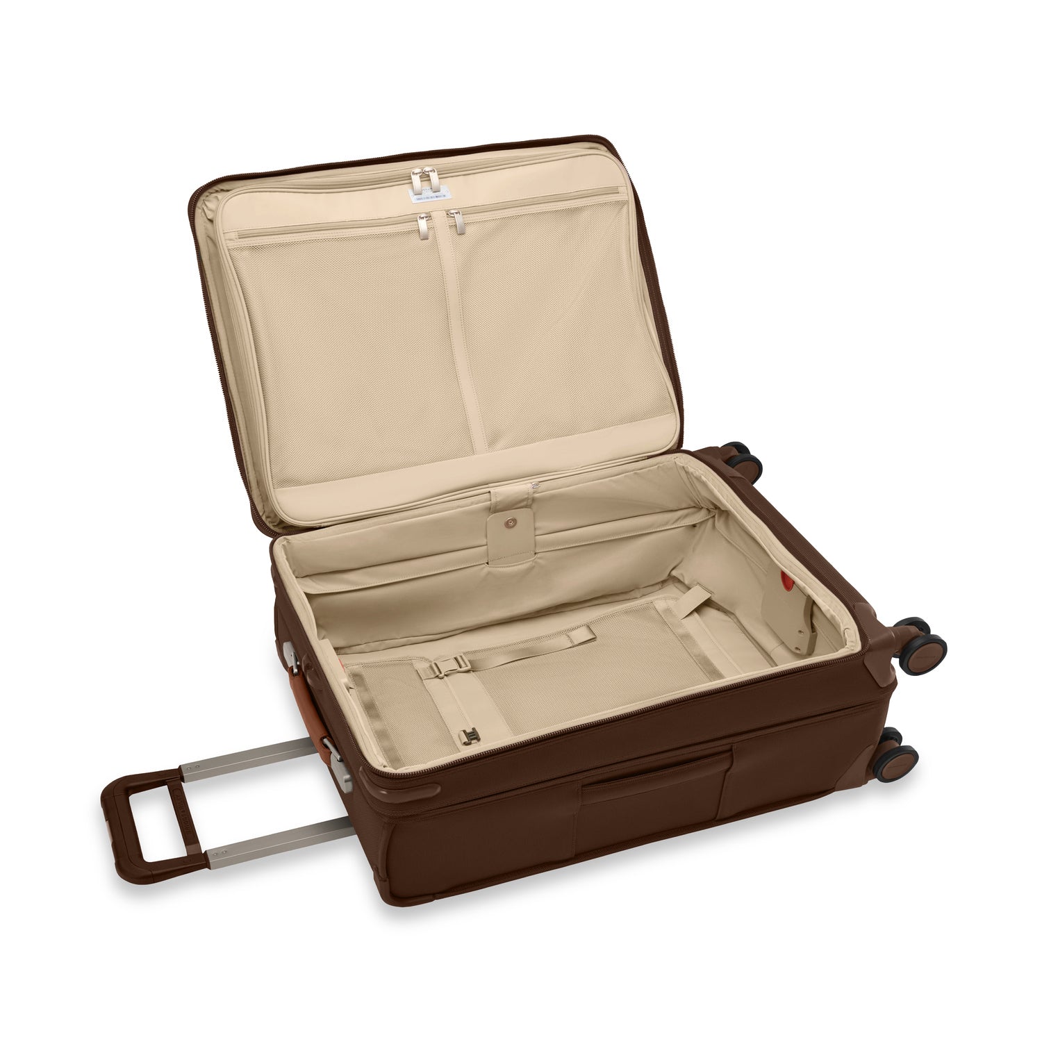 Compact Checked Expandable Spinner #colour_chocolate