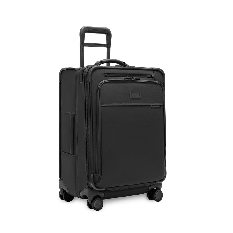 Compact 61cm Checked Expandable Spinner #colour_black