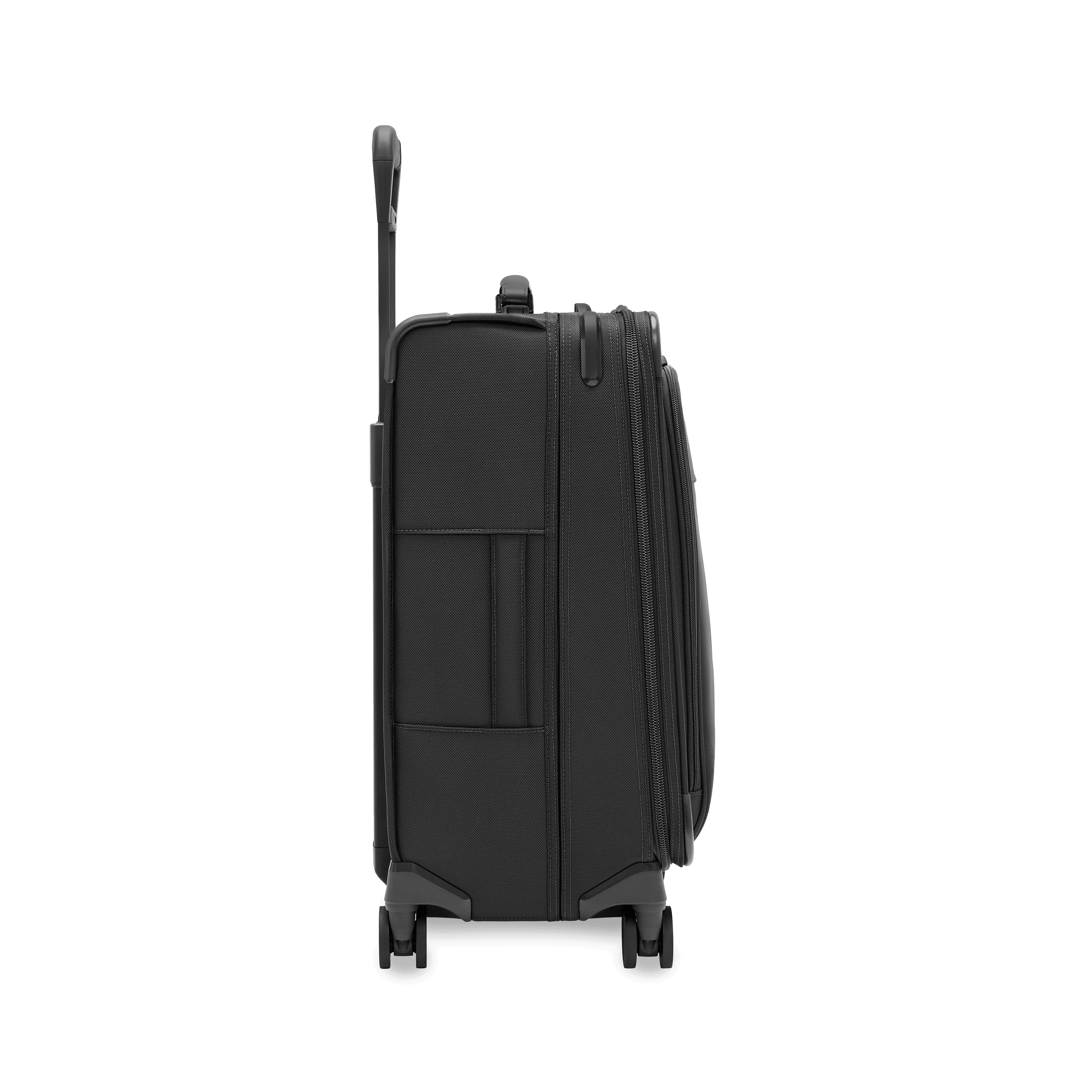 Compact 61cm Checked Expandable Spinner #colour_black