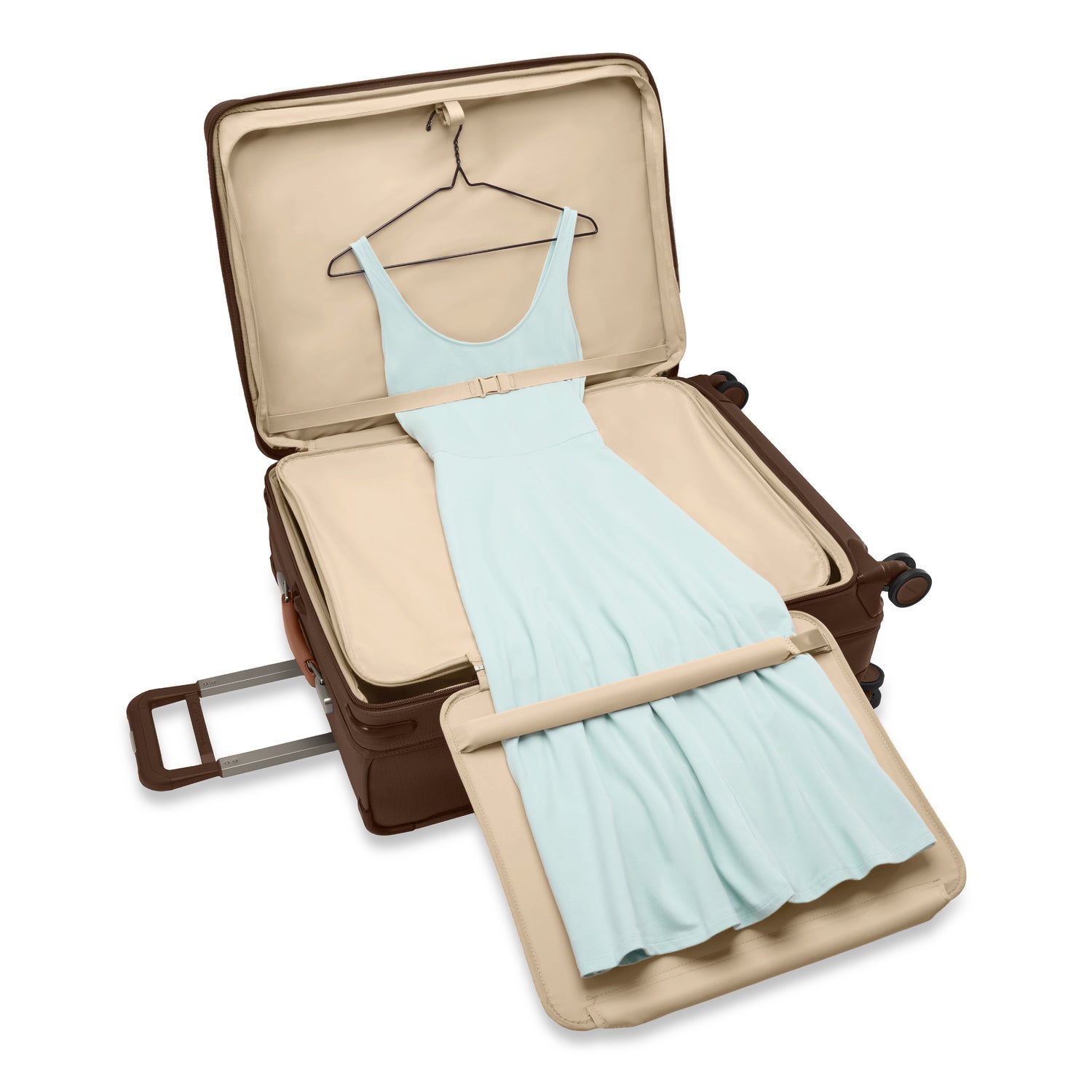 Briggs and Riley Large Expandable Spinner #colour_chocolate