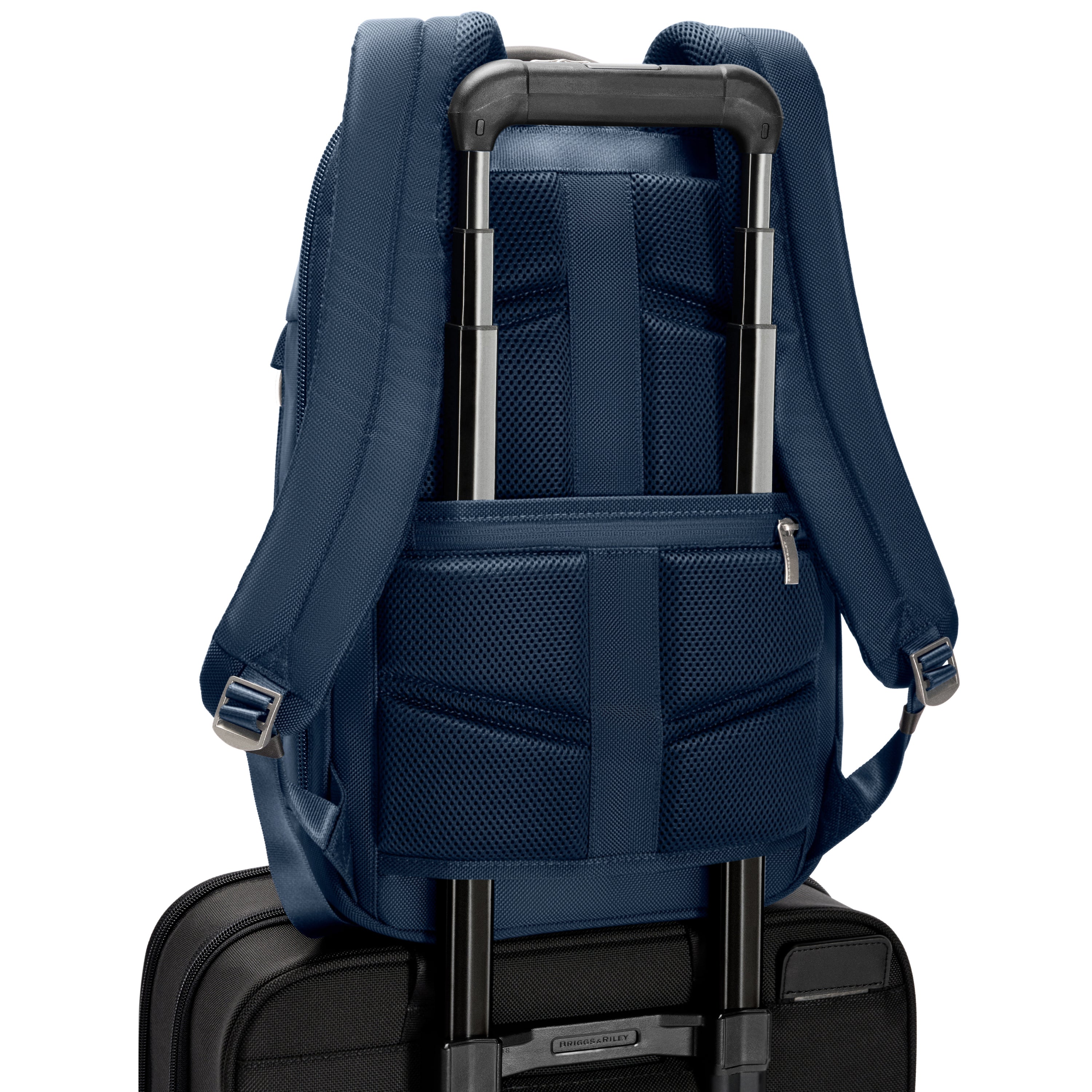 slim backpack #colour_navy