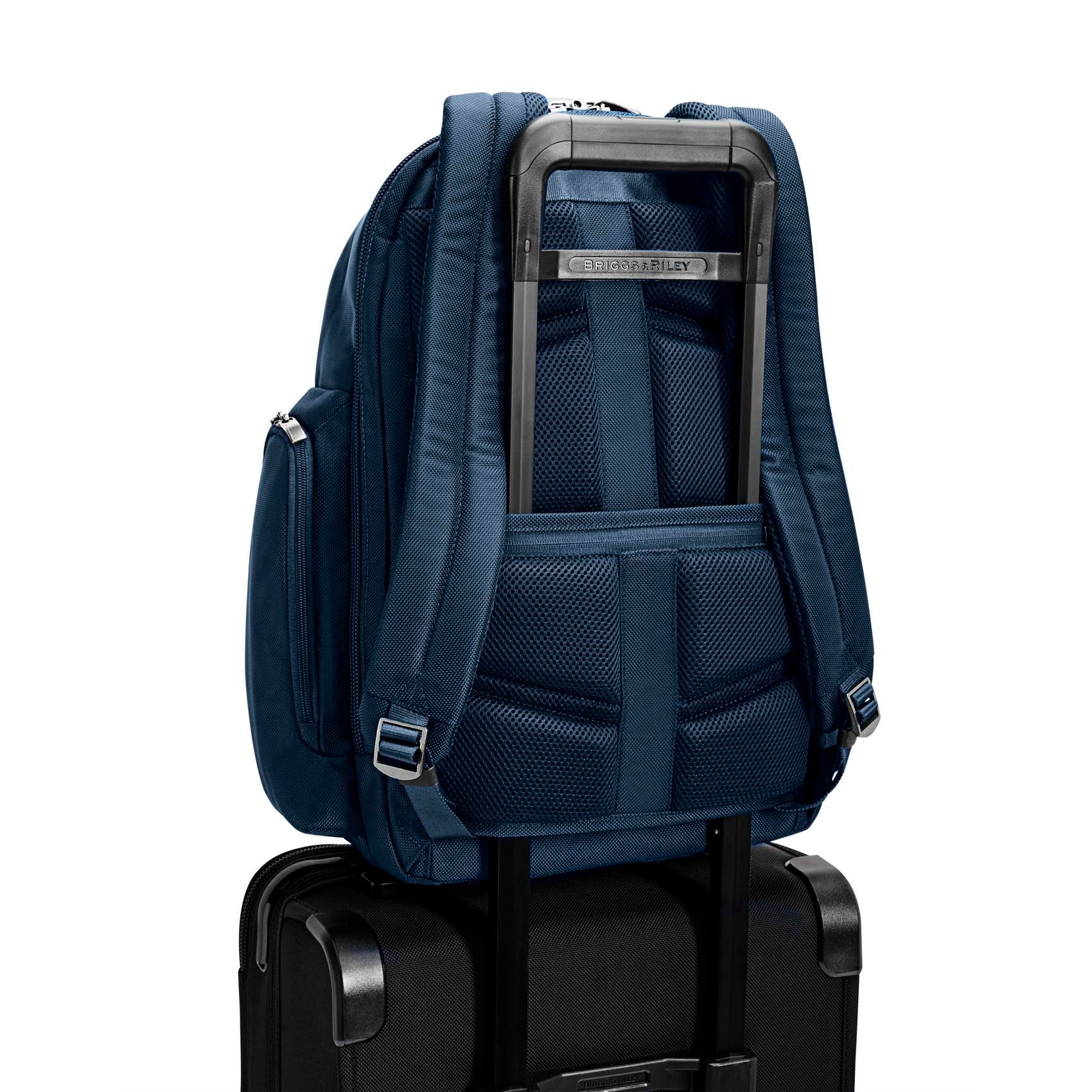 large cargo backpack #colour_navy