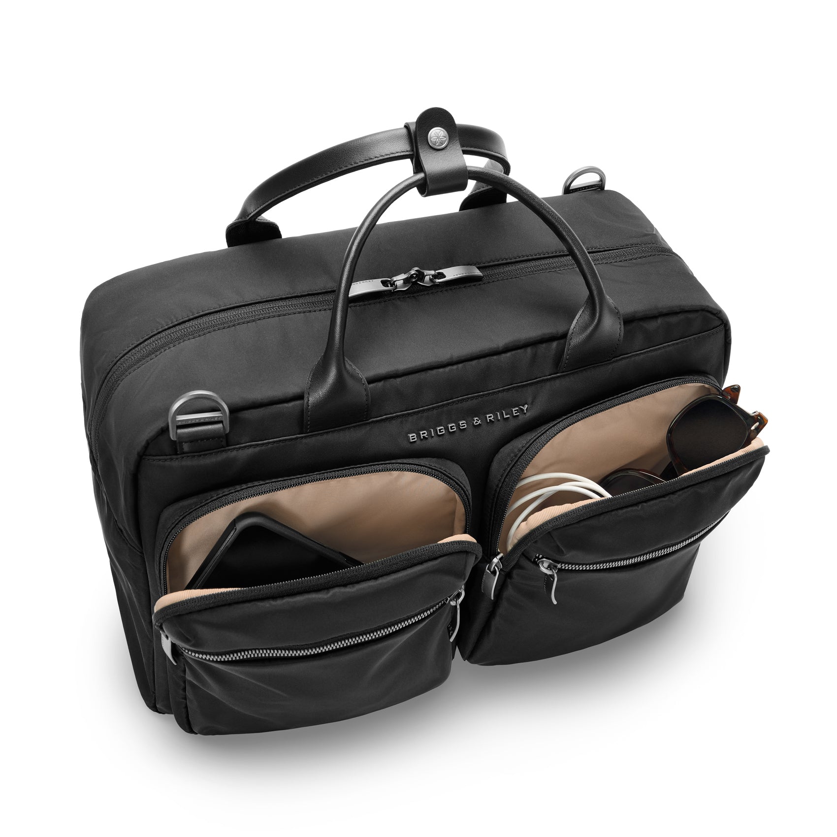 Dual Front Cabin Bag, #colour_black