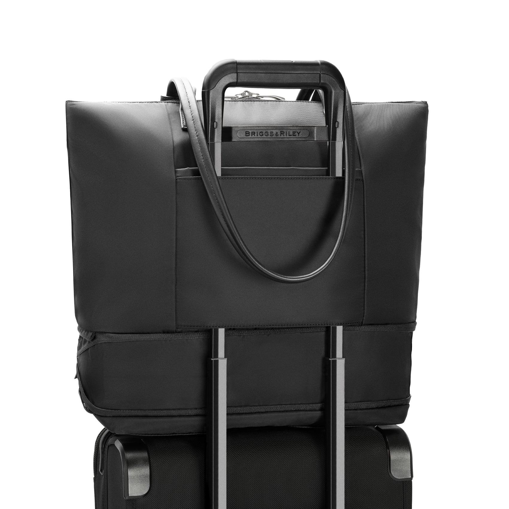 expandable tote, view #colour_black