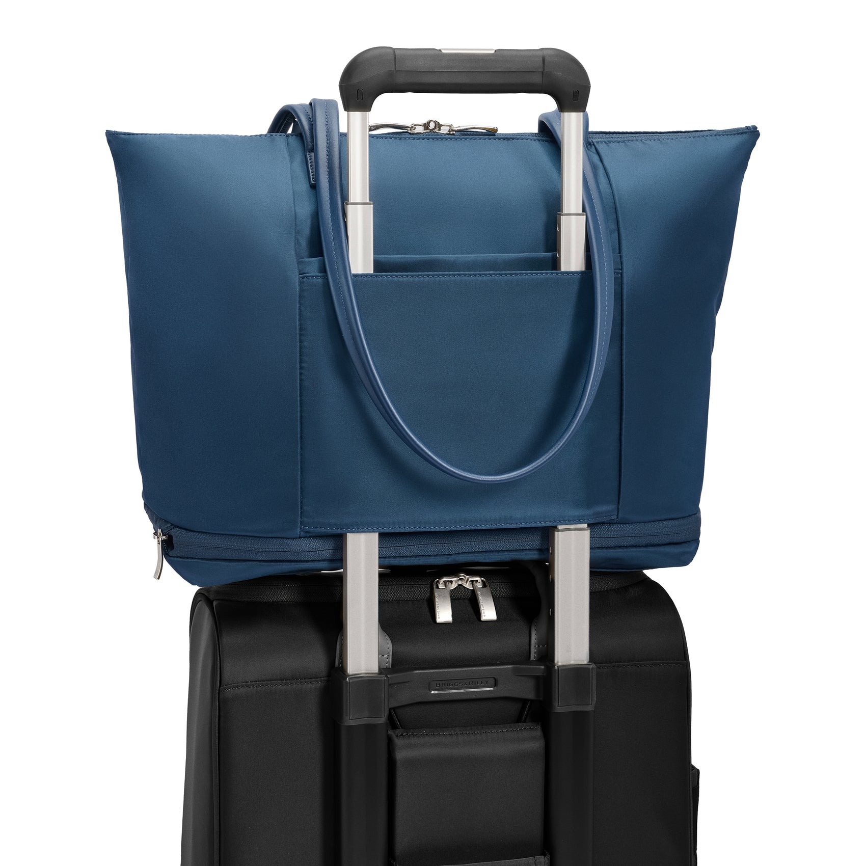 expandable tote, view #colour_navy