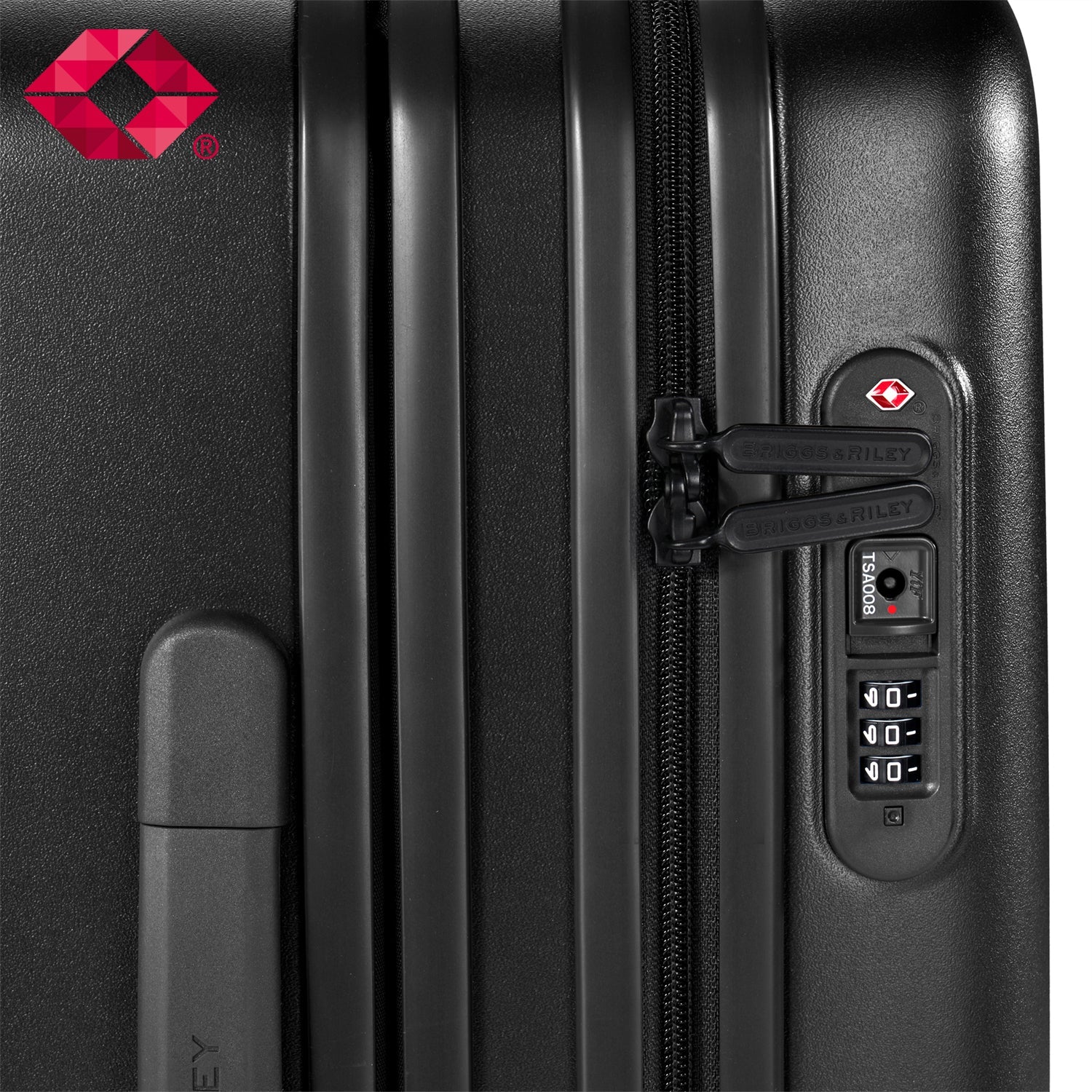 Domestic 56cm Carry-on Expandable Spinner #colour_black