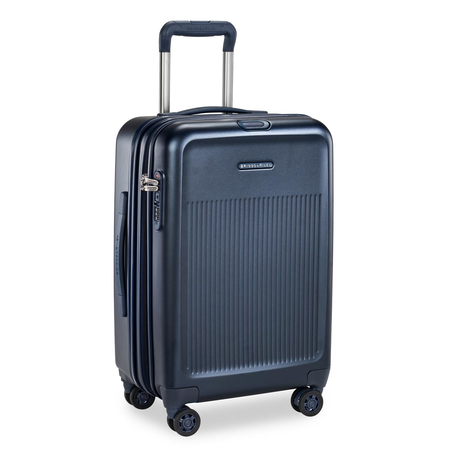 Domestic 56cm Carry-on Expandable Spinner #colour_matte-navy