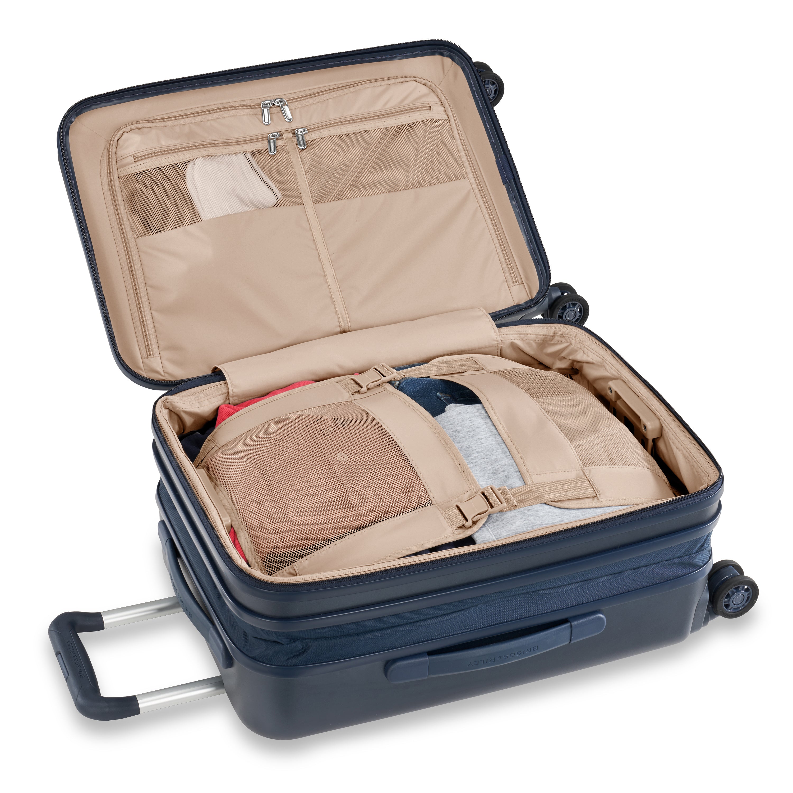 Domestic 56cm Carry-on Expandable Spinner #colour_matte-navy