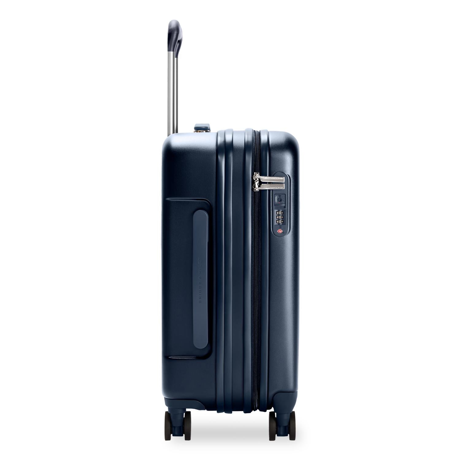 Global Carry-On Expandable Spinner, navy, #colour_navy