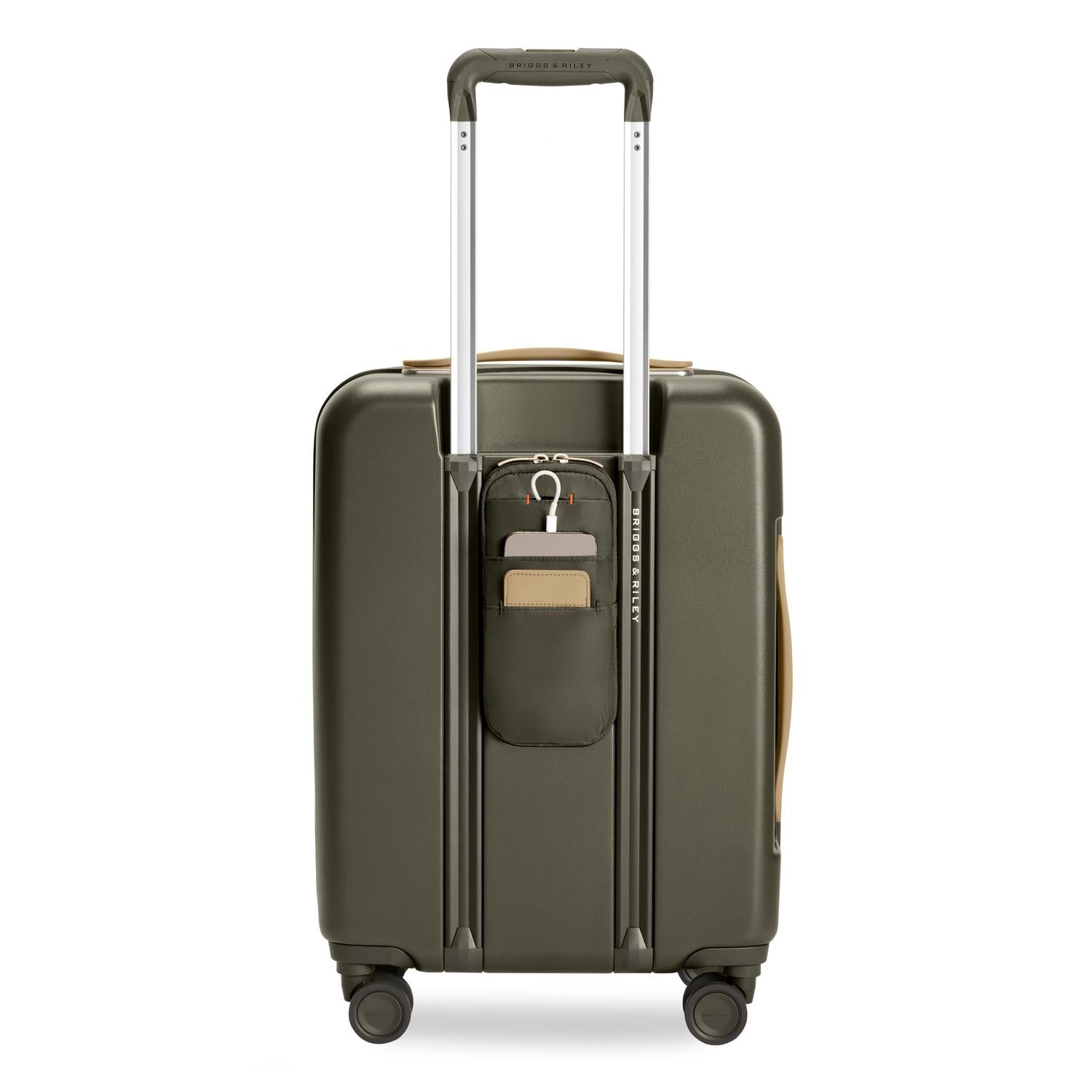 Global Carry-On Expandable Spinner, olive, #colour_olive