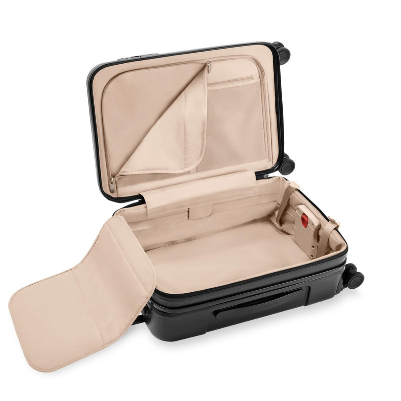 Carry-On Expandable Spinner open, black #colour_black
