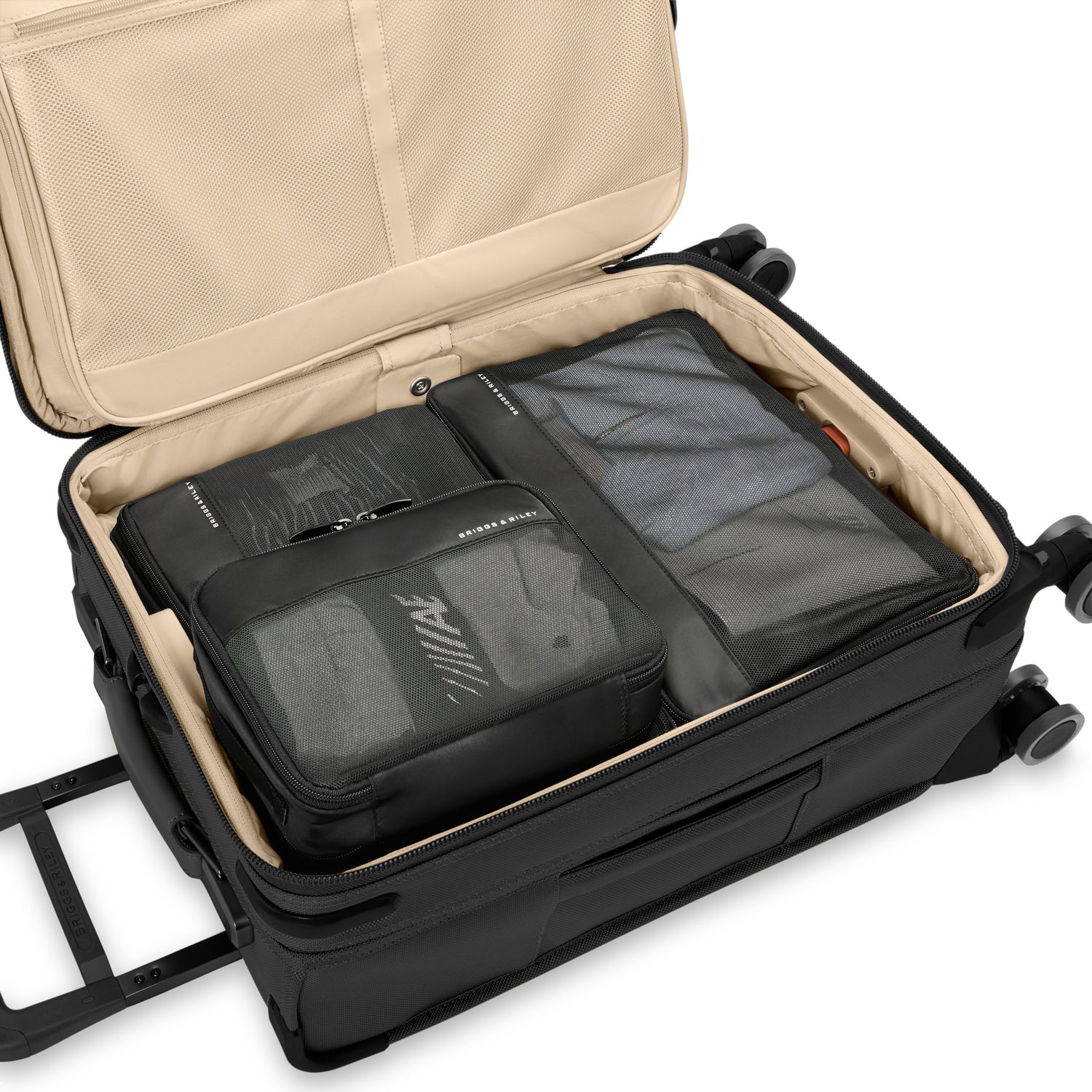 Packing Cube Set of 3 in carry-on #color_black