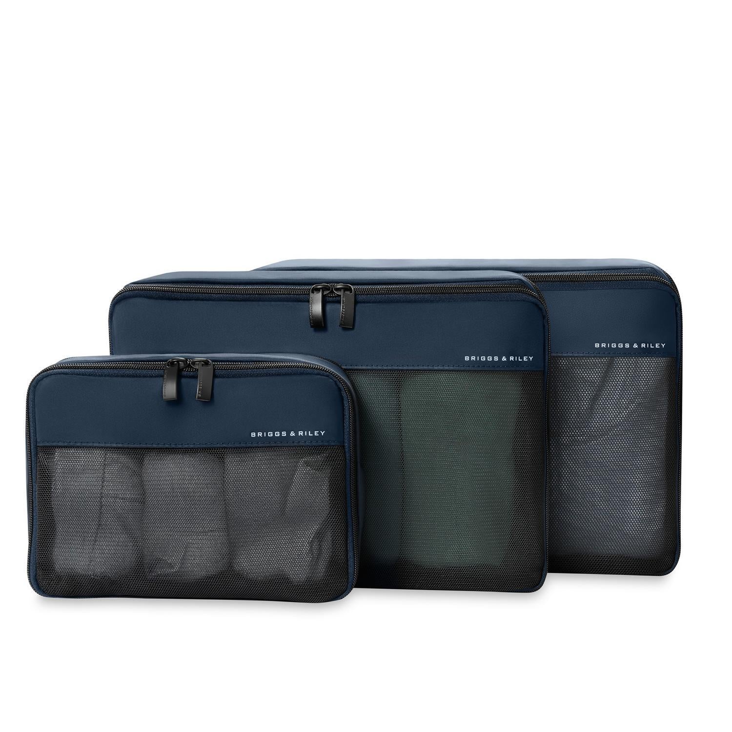 Packing Cube Set of 3 #colour_navy