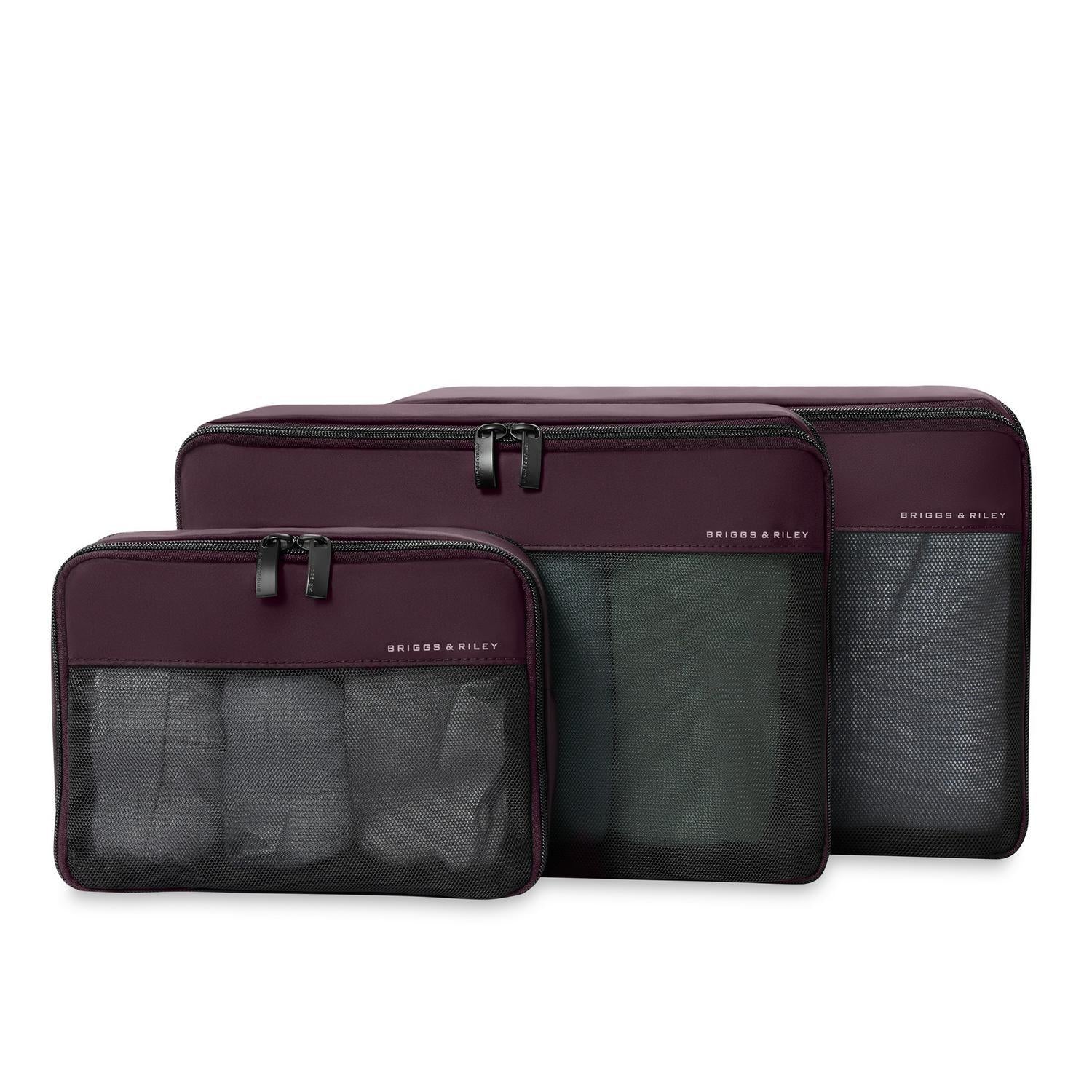 Packing Cube Set of 3 #colour_plum