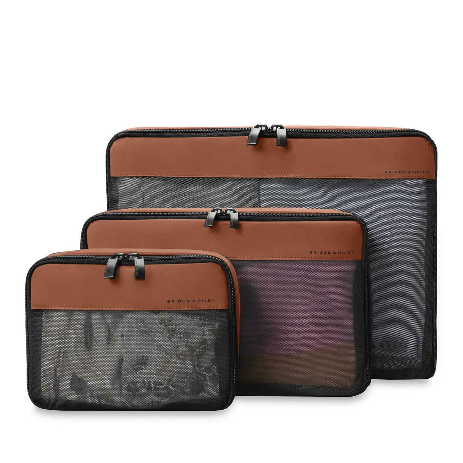 Checked packing Cubes #colour_canyon