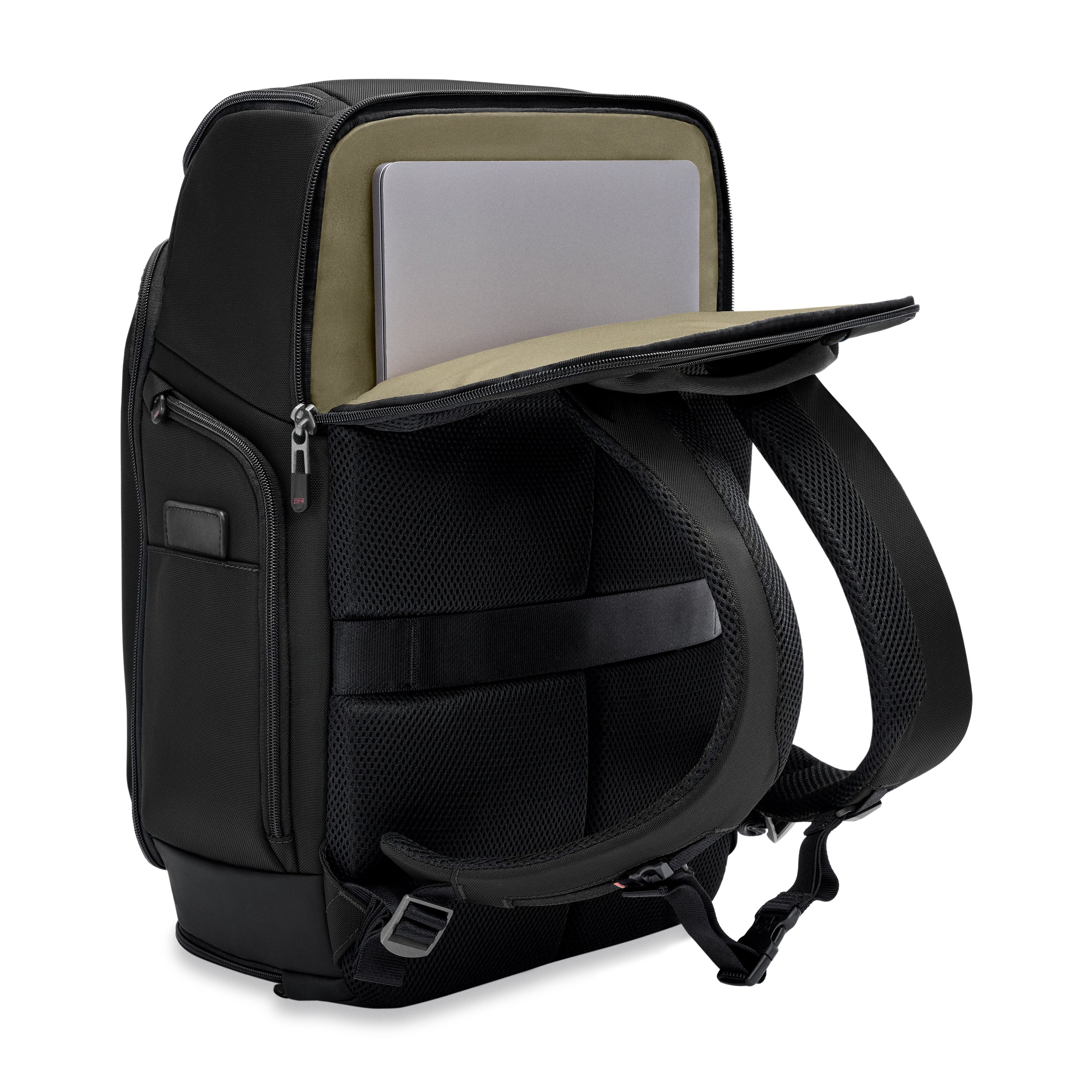 U-Zip Travel Backpack #color_black