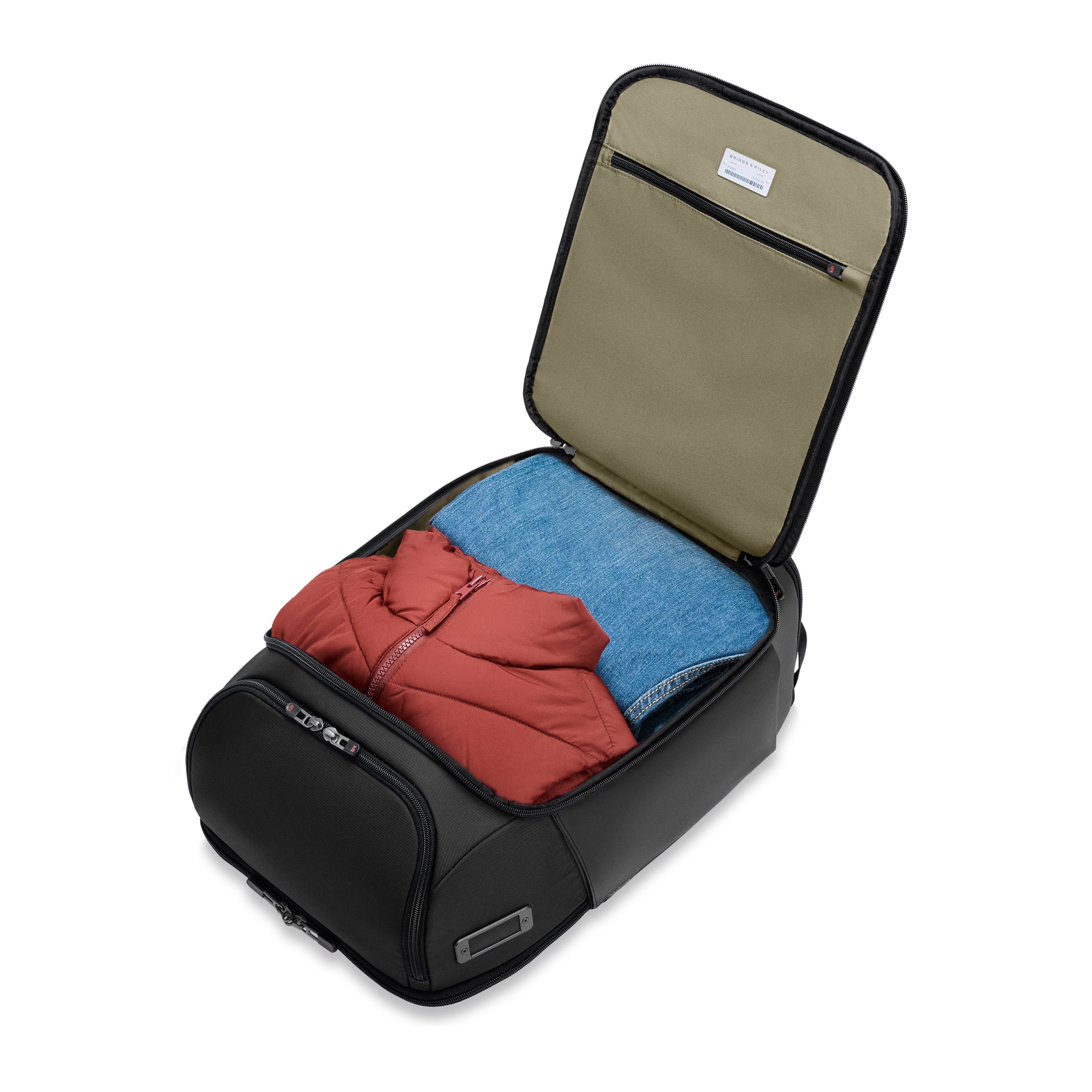 U-Zip Travel Backpack #color_black