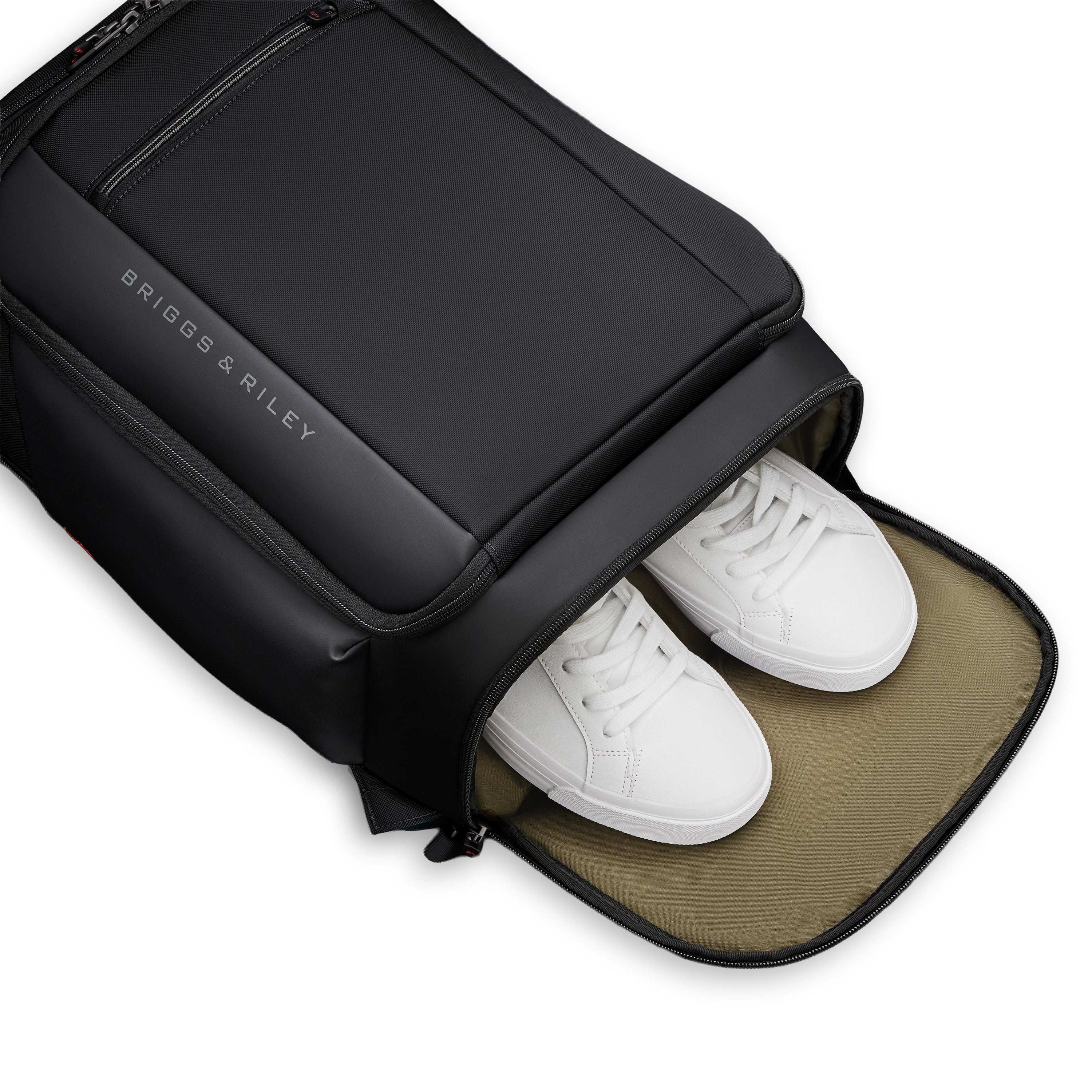 U-Zip Travel Backpack #color_black