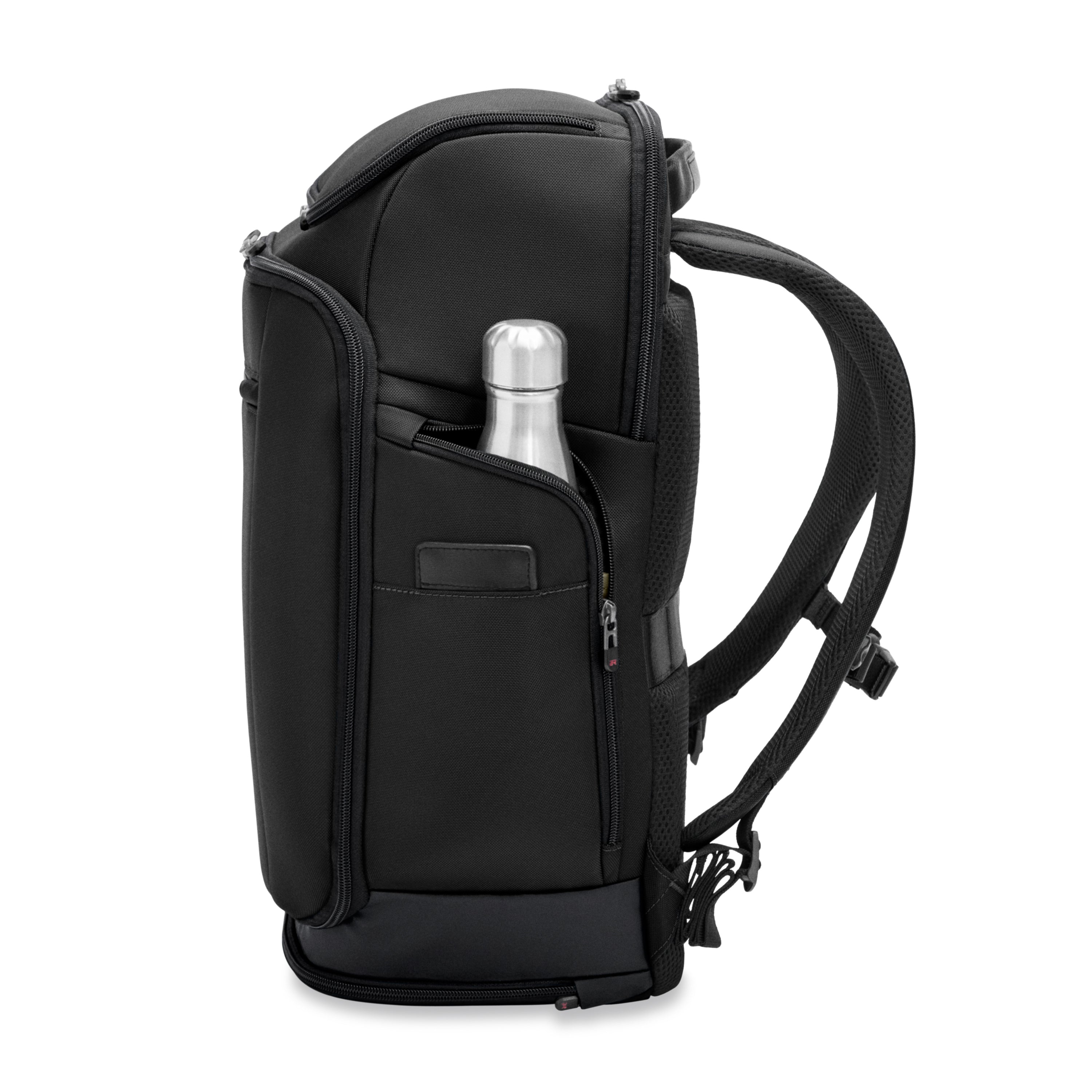 U-Zip Travel Backpack #color_black