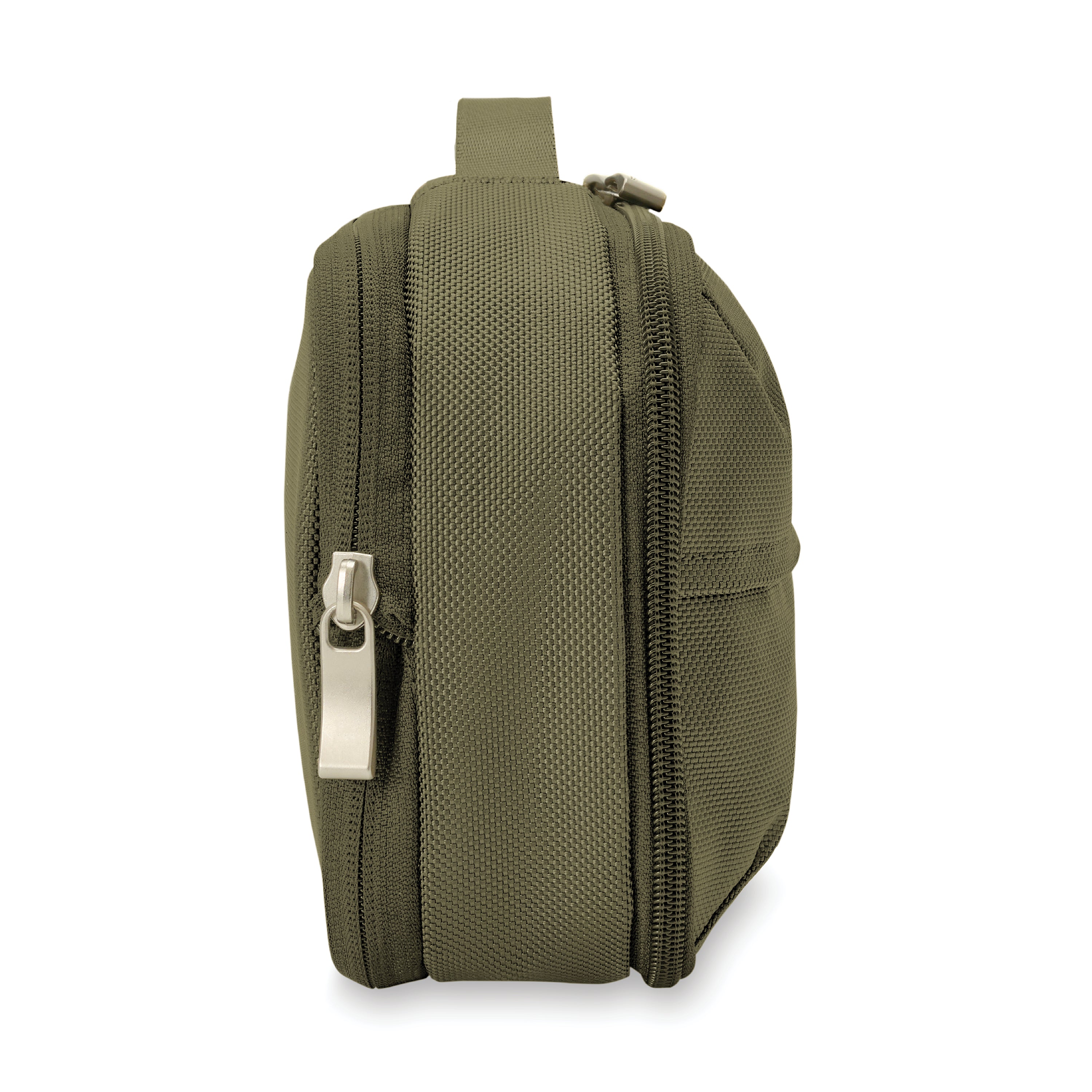 Briggs and Riley Expandable Essentials Kit Olive Side #colour_olive