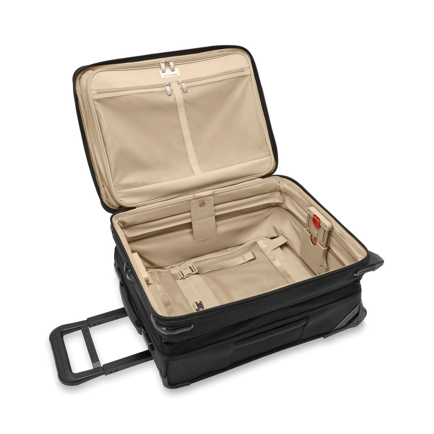 Global 2-Wheel Expandable Carry-on #colour_black