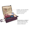 Briggs and Riley Large Expandable Spinner, 2 MESH LID ZIP POCKET strategically placed to optimize use  of space, ideal for storing accessory  items. Adds convenience and organization  to your travel, SUBSTANTIAL CORNERGUARD PROTECTION using impact-resistant material helps  protect your luggage, ensuring  durability for countless miles - image24