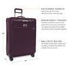 Briggs and Riley Large Expandable Spinner, OUTSIDER® HANDLE  ergonomic grip for smooth  handling on your travel journeys, SPEEDTHRU™ POCKET provides convenient access to your  stored items at security checkpoints.  Our signature orange lining visually  informs you that the pocket is opened, BALLISTIC NYLON remarkably strong fabric resists wear  providing exceptional durability that  endures the test of time, 29"x12"x20" - image19